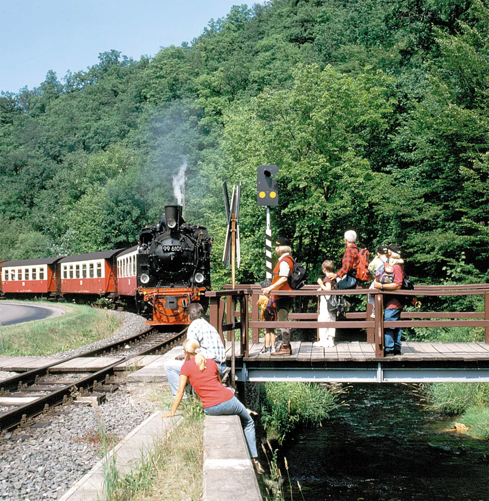Selkebahn nahe dem Morada Hotel Alexisbad Harz
