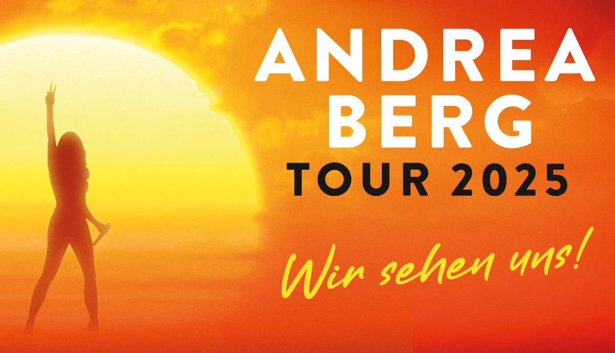 Andrea Berg - Wir sehen uns! Die Tour 2025, Keyvisual quer