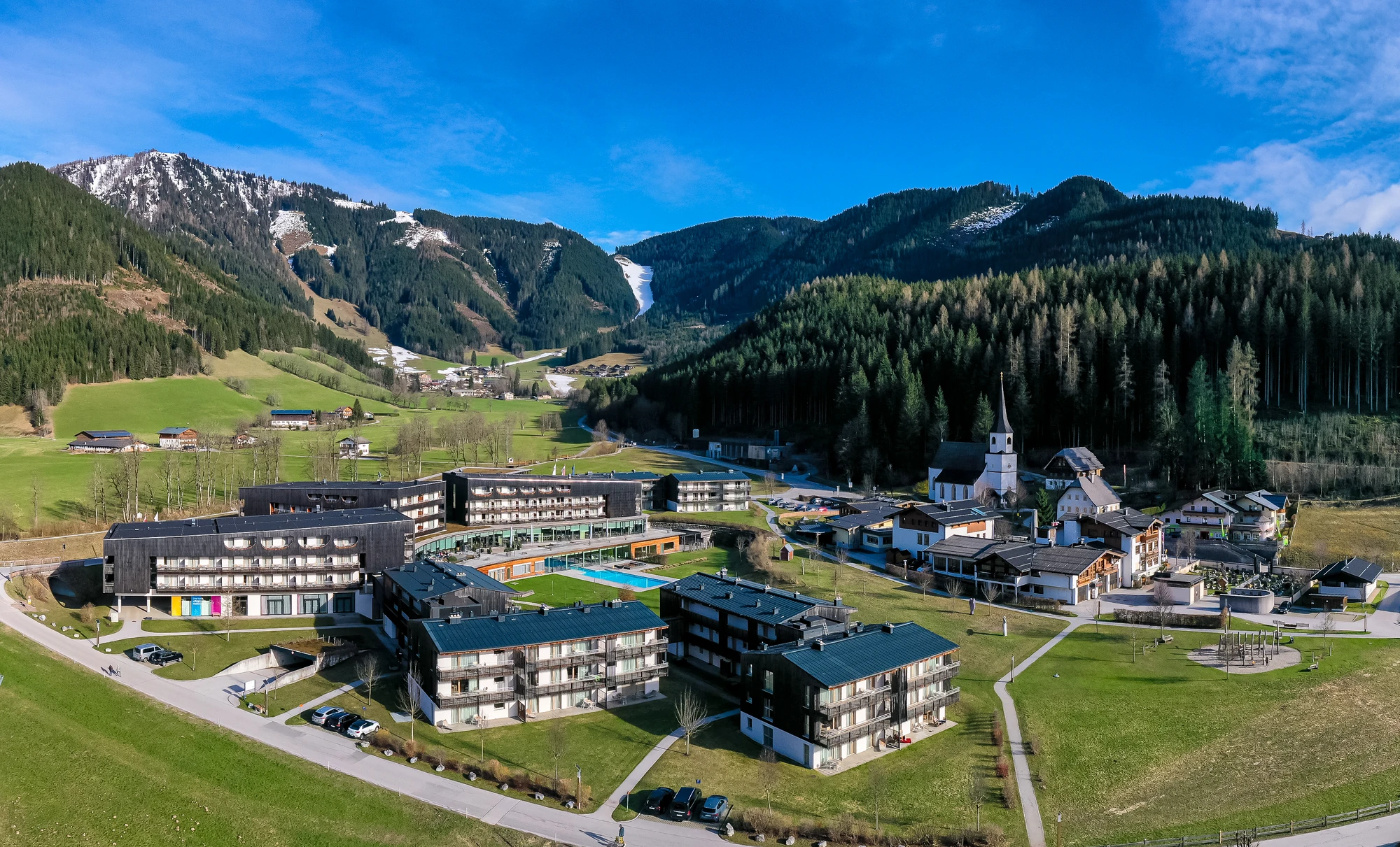 aja Bergresort Werfenweng - Außenansicht Hotel