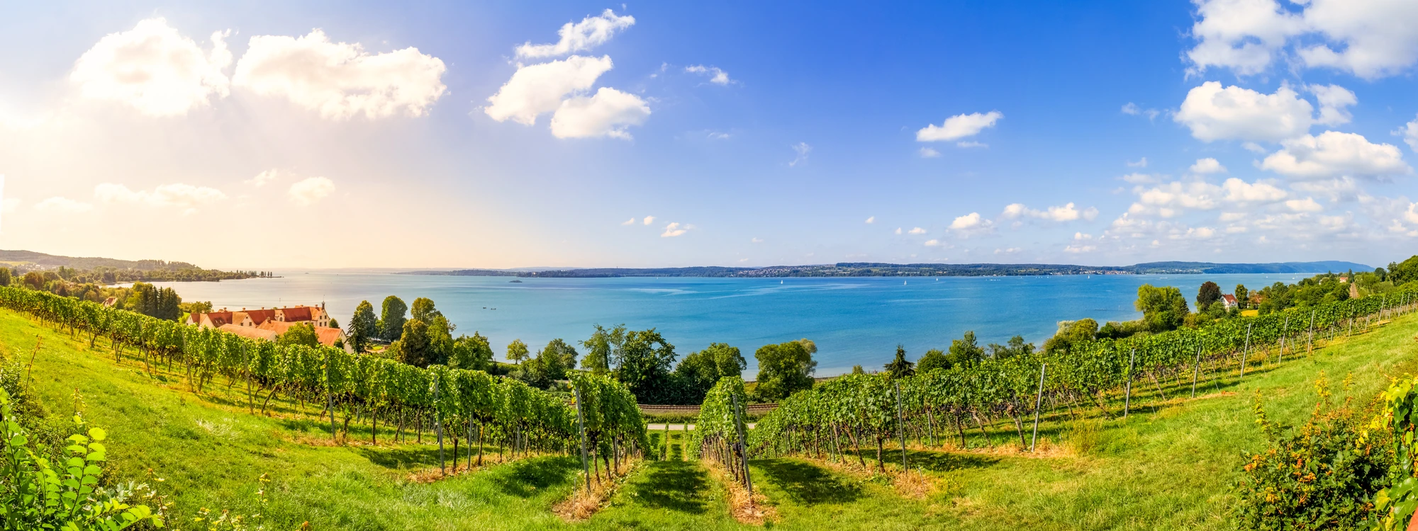 Aktivreise Wanderurlaub Bodensee Panorama in Birnau, Baden-Württemberg, Deutschland - aovo