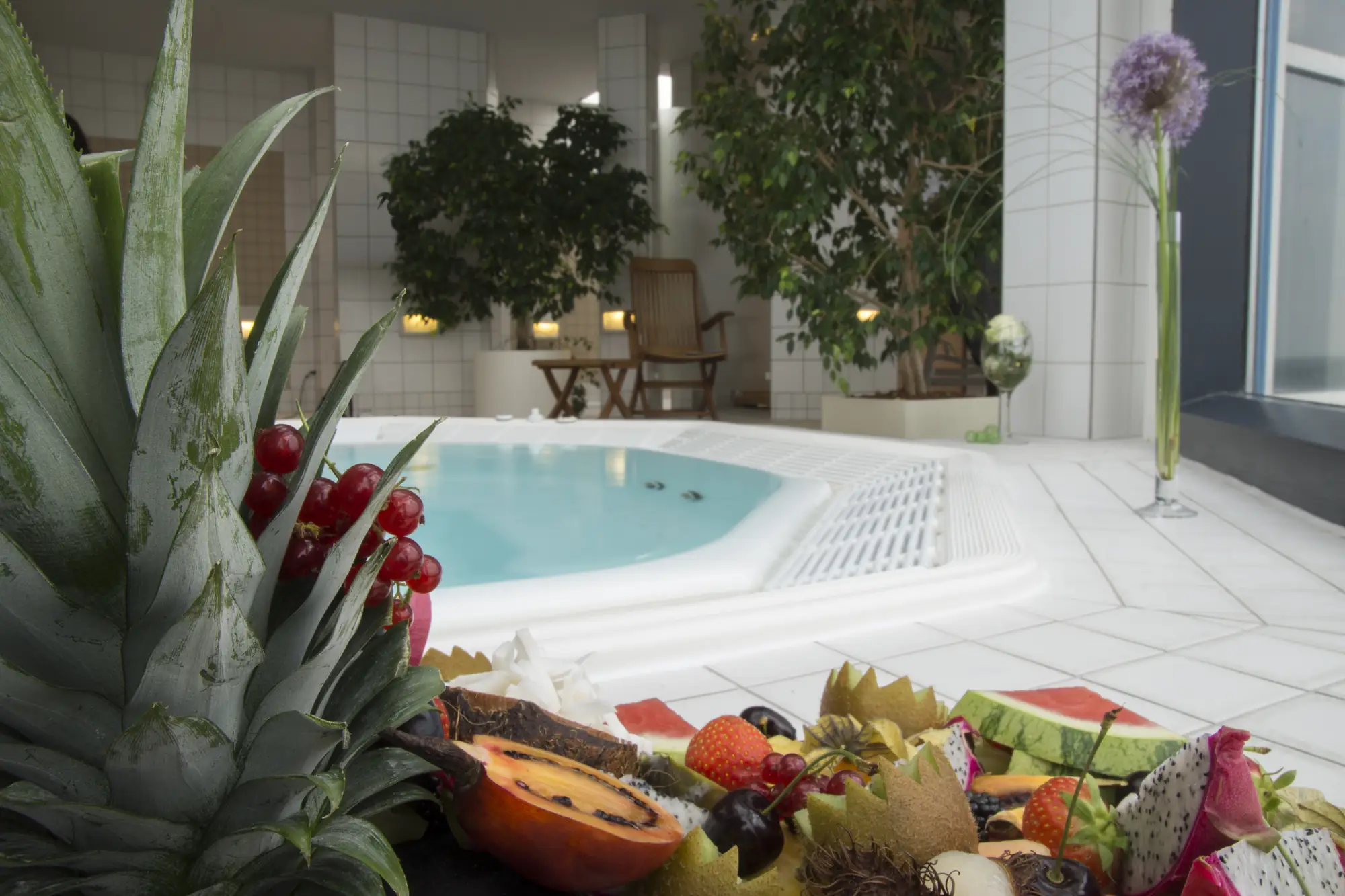 Wellnessbereich mit Whirpool im Atlanta Hotel International Stadt Leipzig