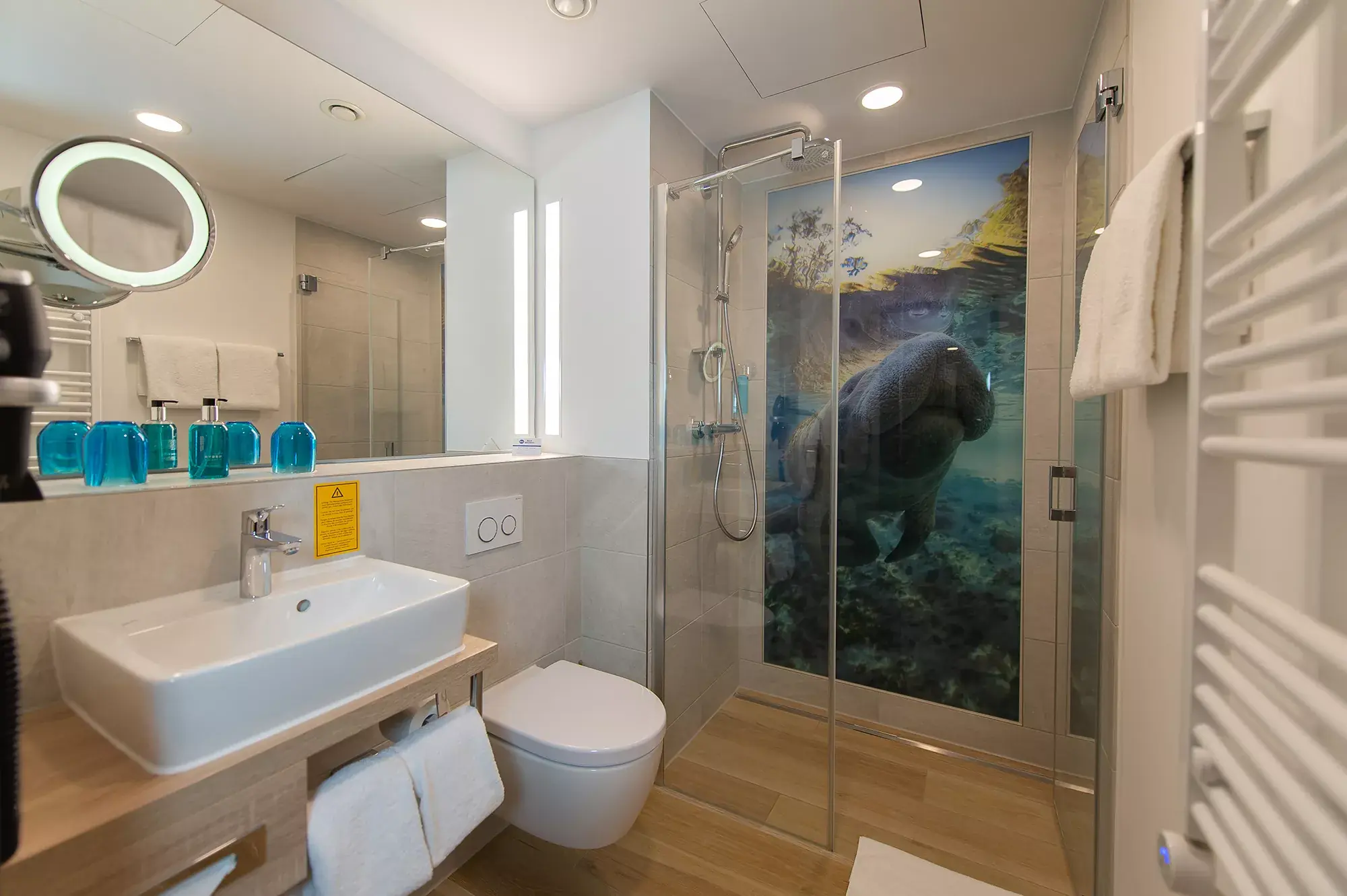 Badezimmer (Beispiel) im Best Western Hotel Wiesbaden