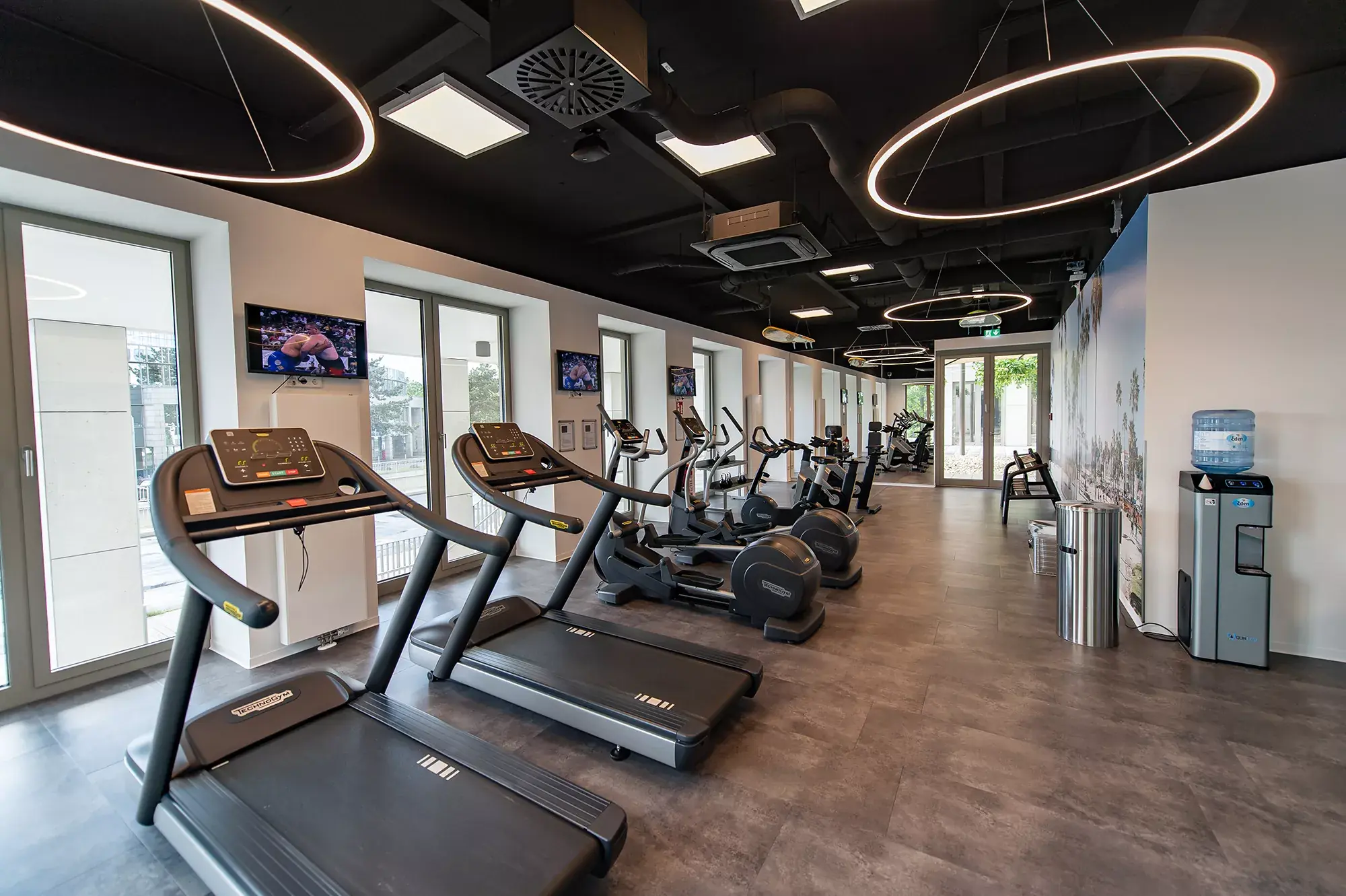 Fitnessbereich im Best Western Hotel Wiesbaden