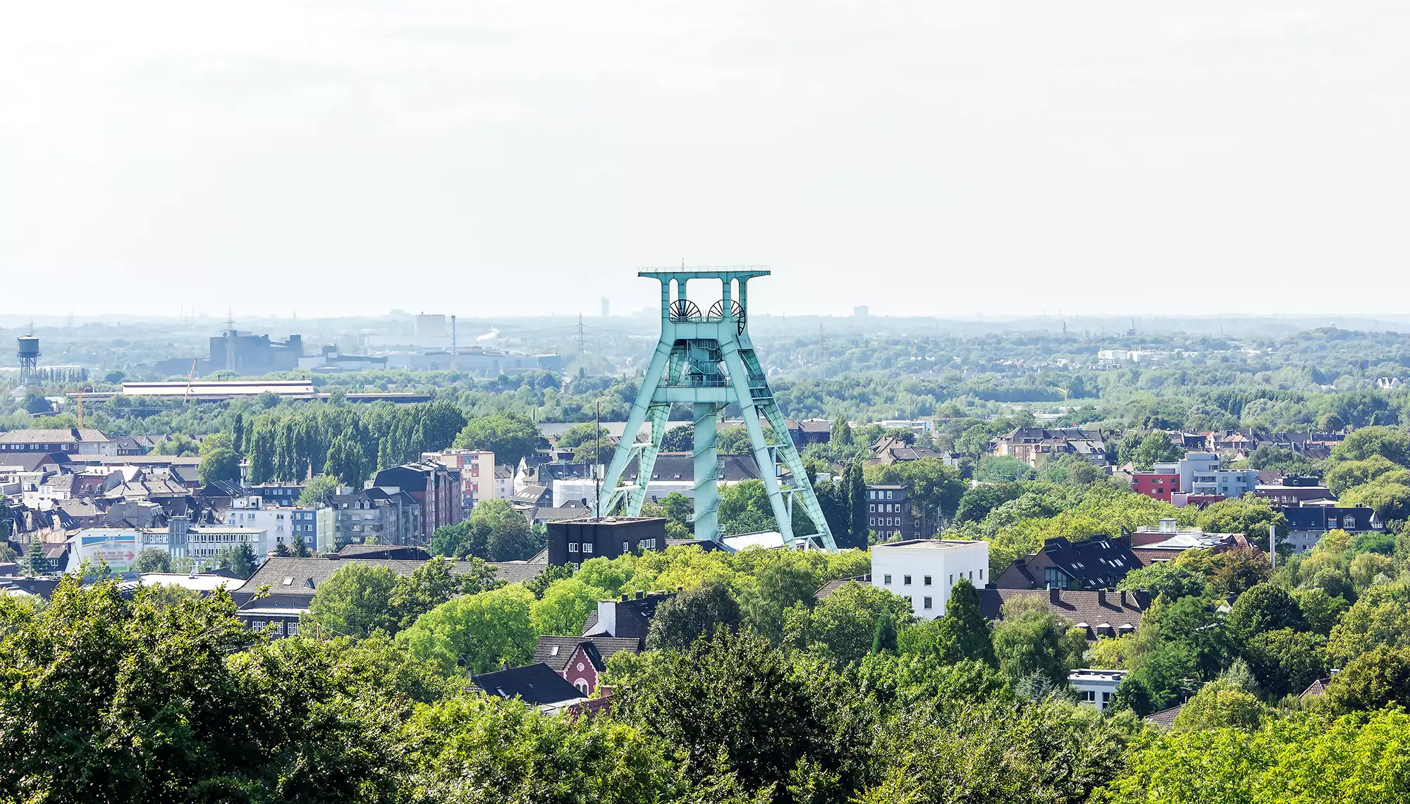 Bochum Panorama mit Blick auf Zeche Zollverein