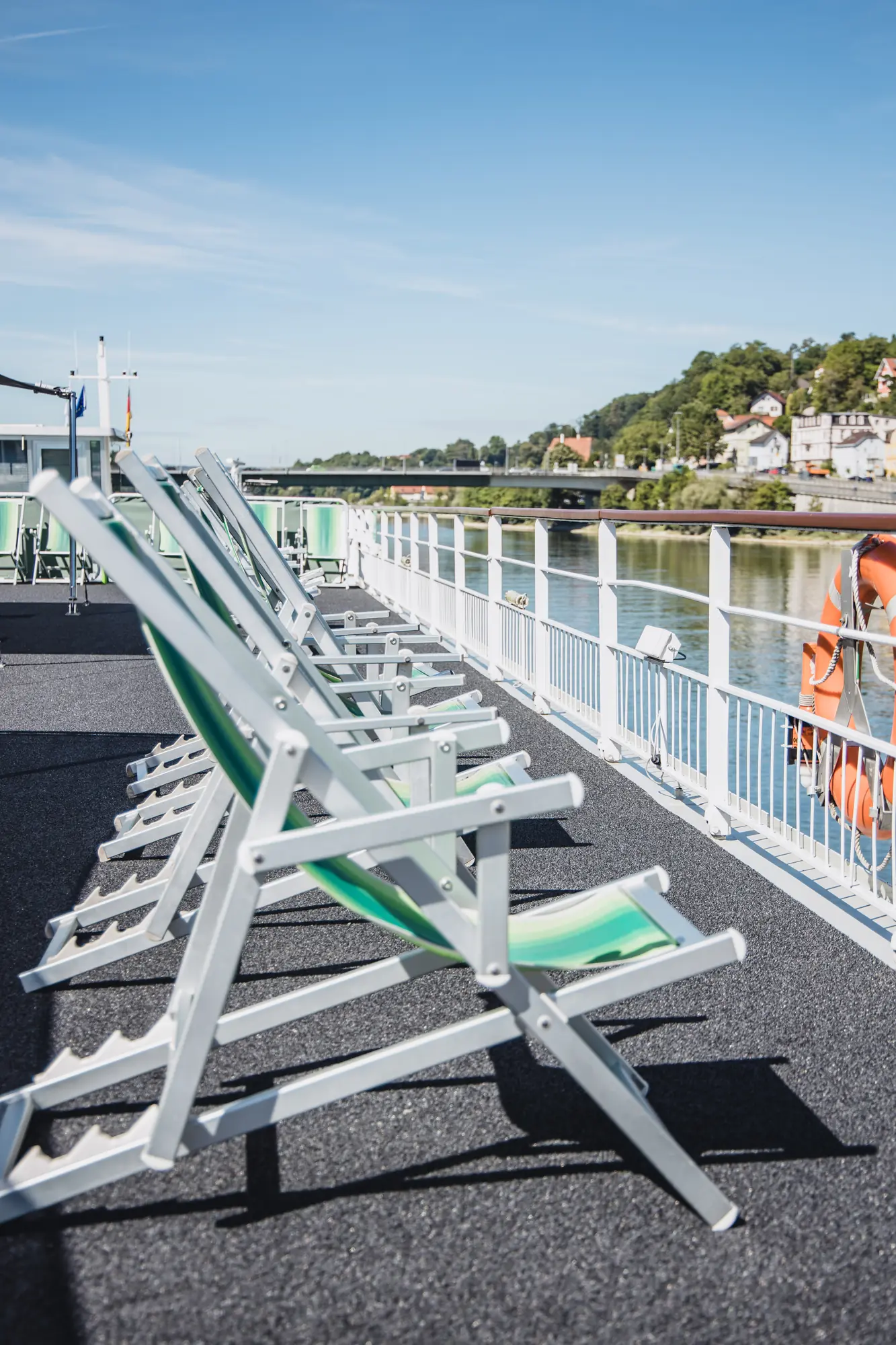 DCS Amethyst, Sonnendeck