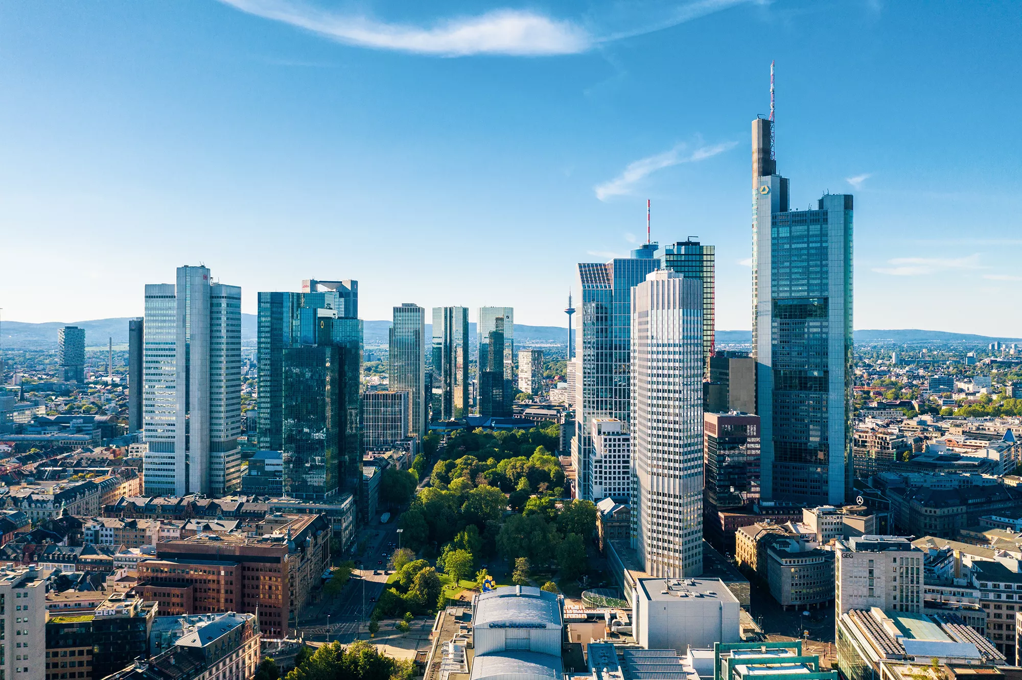 Skyline von Frankfurt am Main