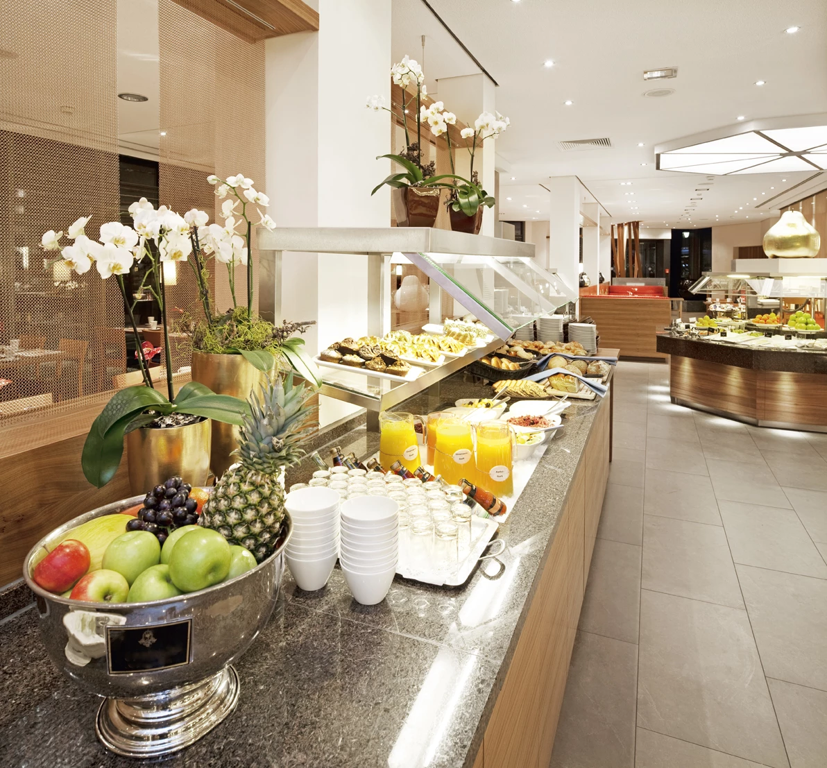 Mövenpick Münster, Frühstücksbuffet