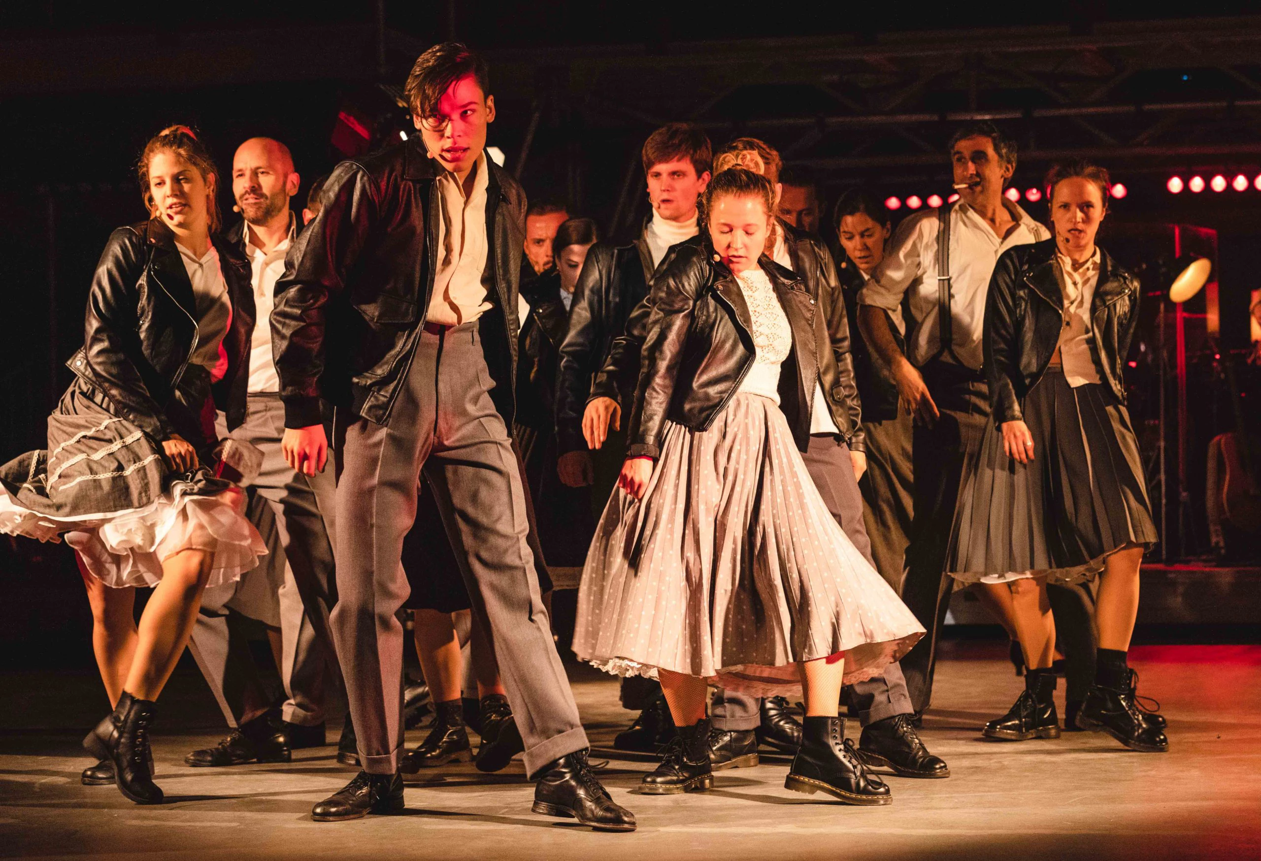 Kudamm 56 Musical in Berlin - Tanzszene zum Ku'damm Workshop