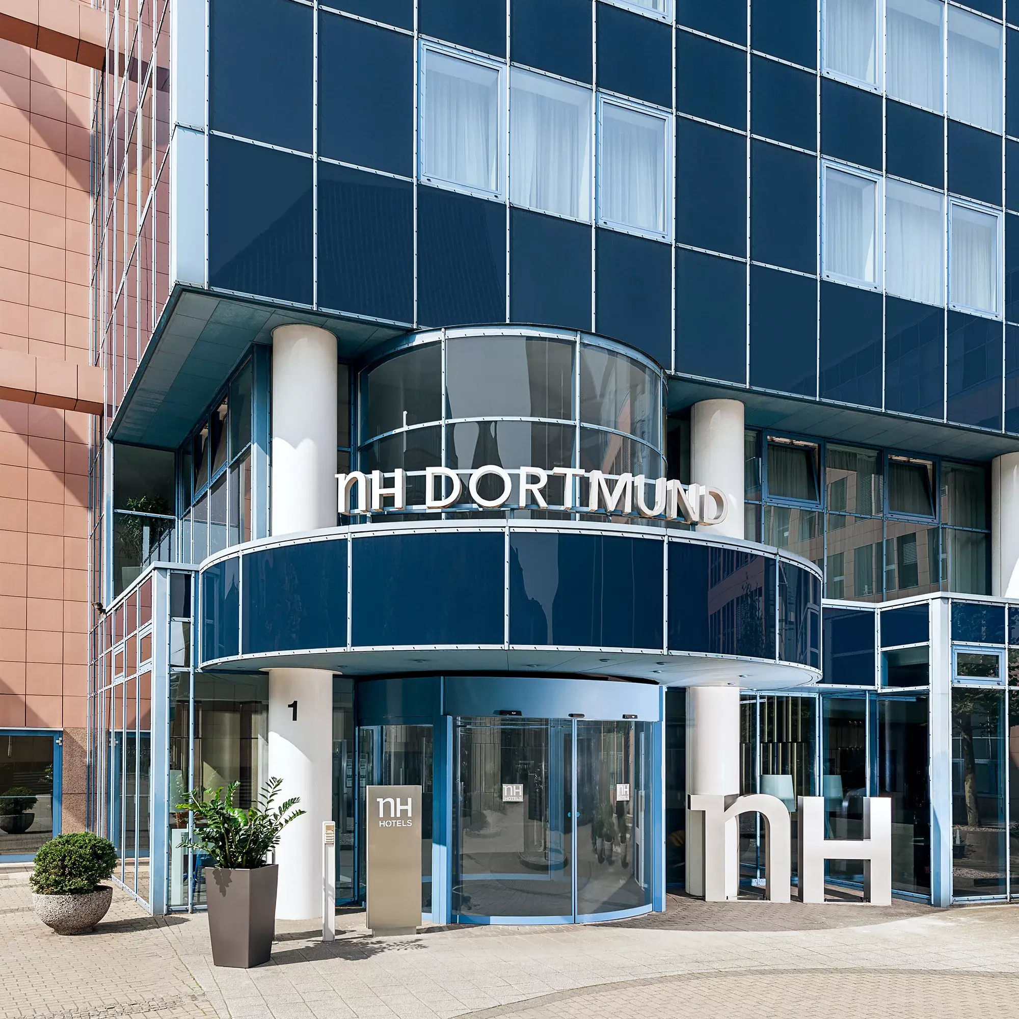 Eingang im NH Dortmund