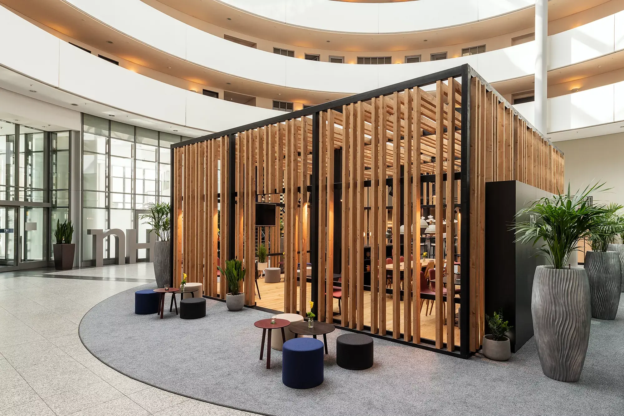 Atrium im NH Düsseldorf City