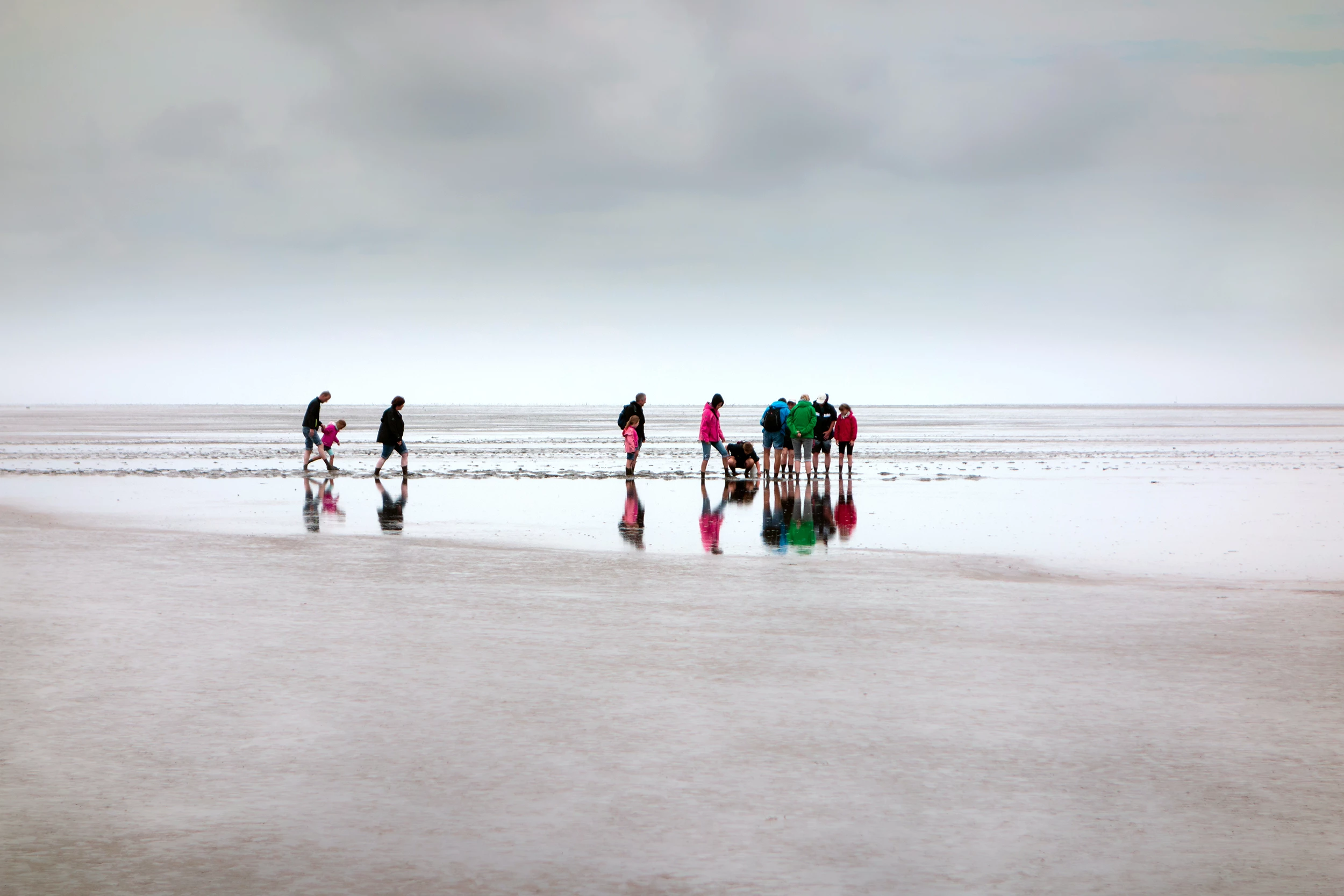 Wanderung im Wattenmeer