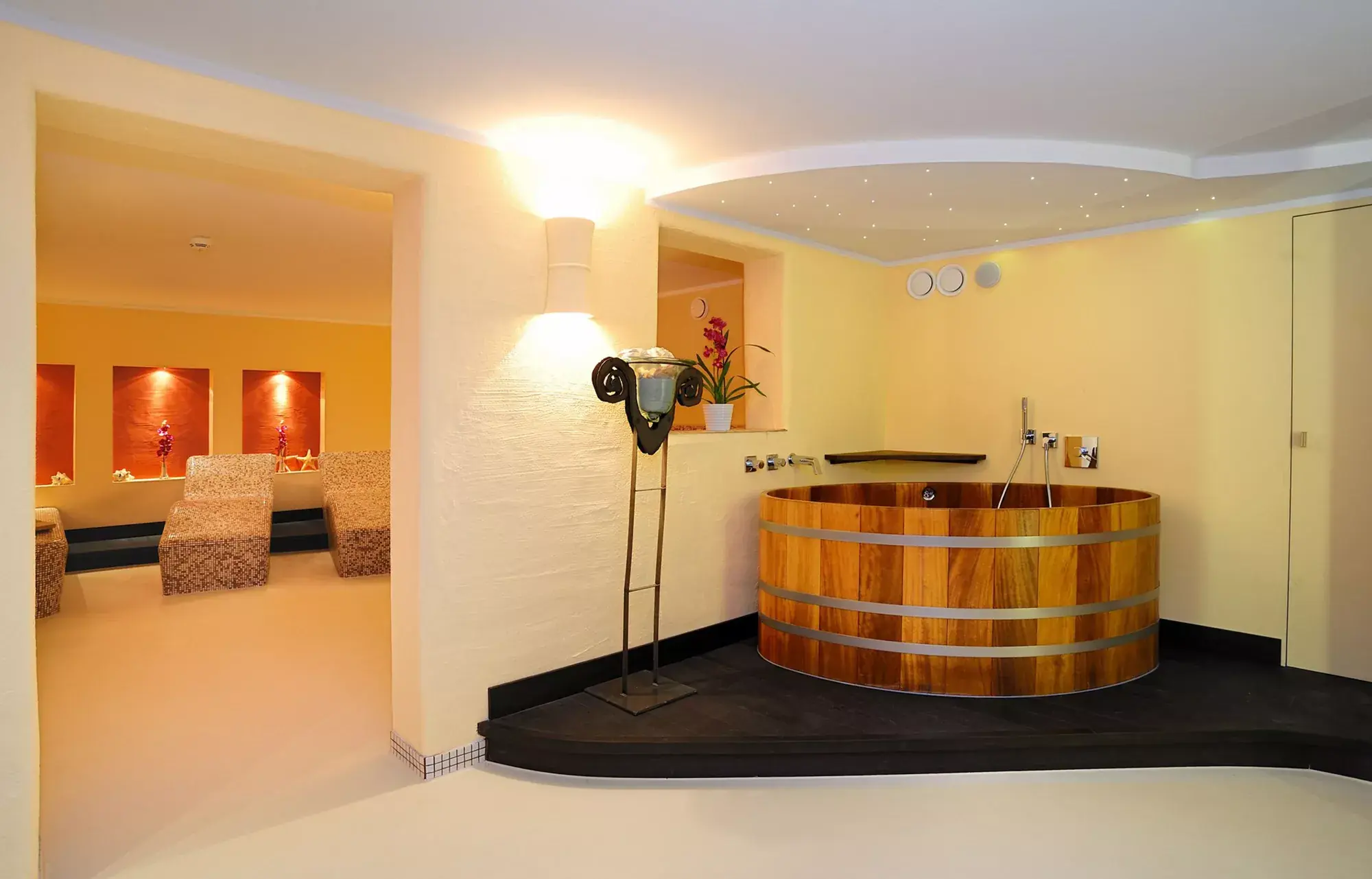 Wellnessbereich im Hotel Böld