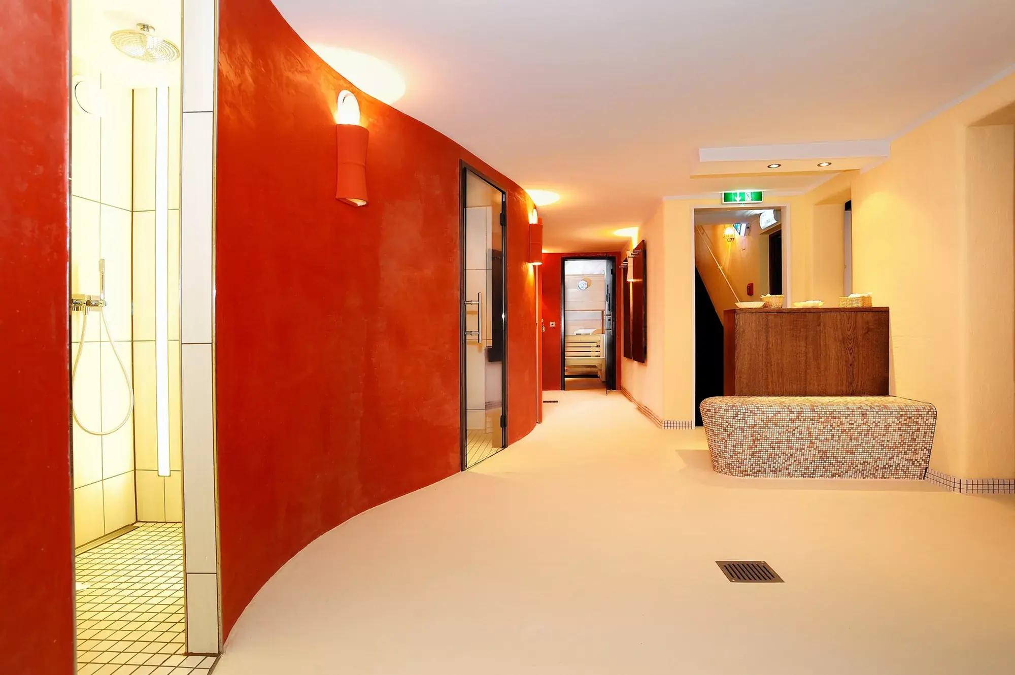 Wellnessbereich im Hotel Böld