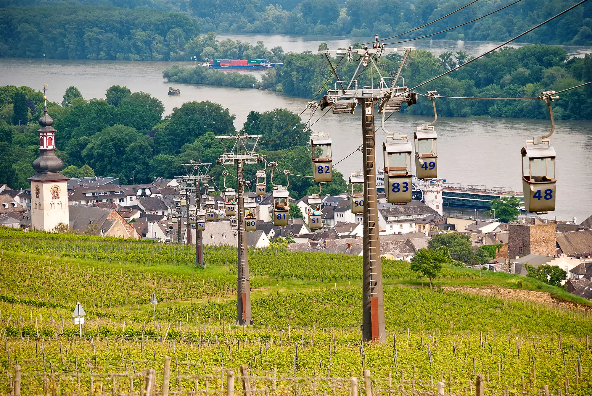 Seilbahn, Rüdesheim