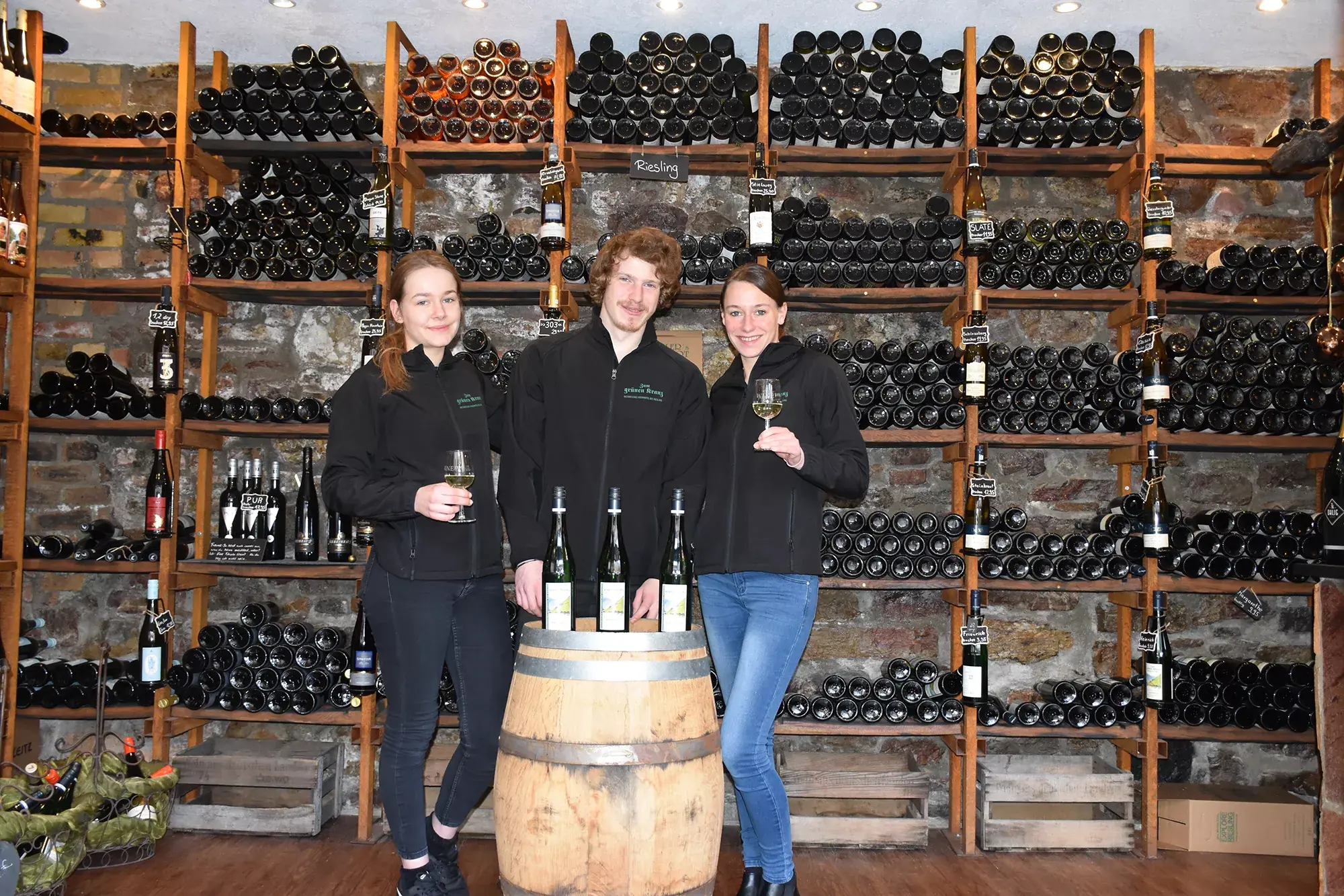 Weinkeller im Hotel Zum grünen Kranz