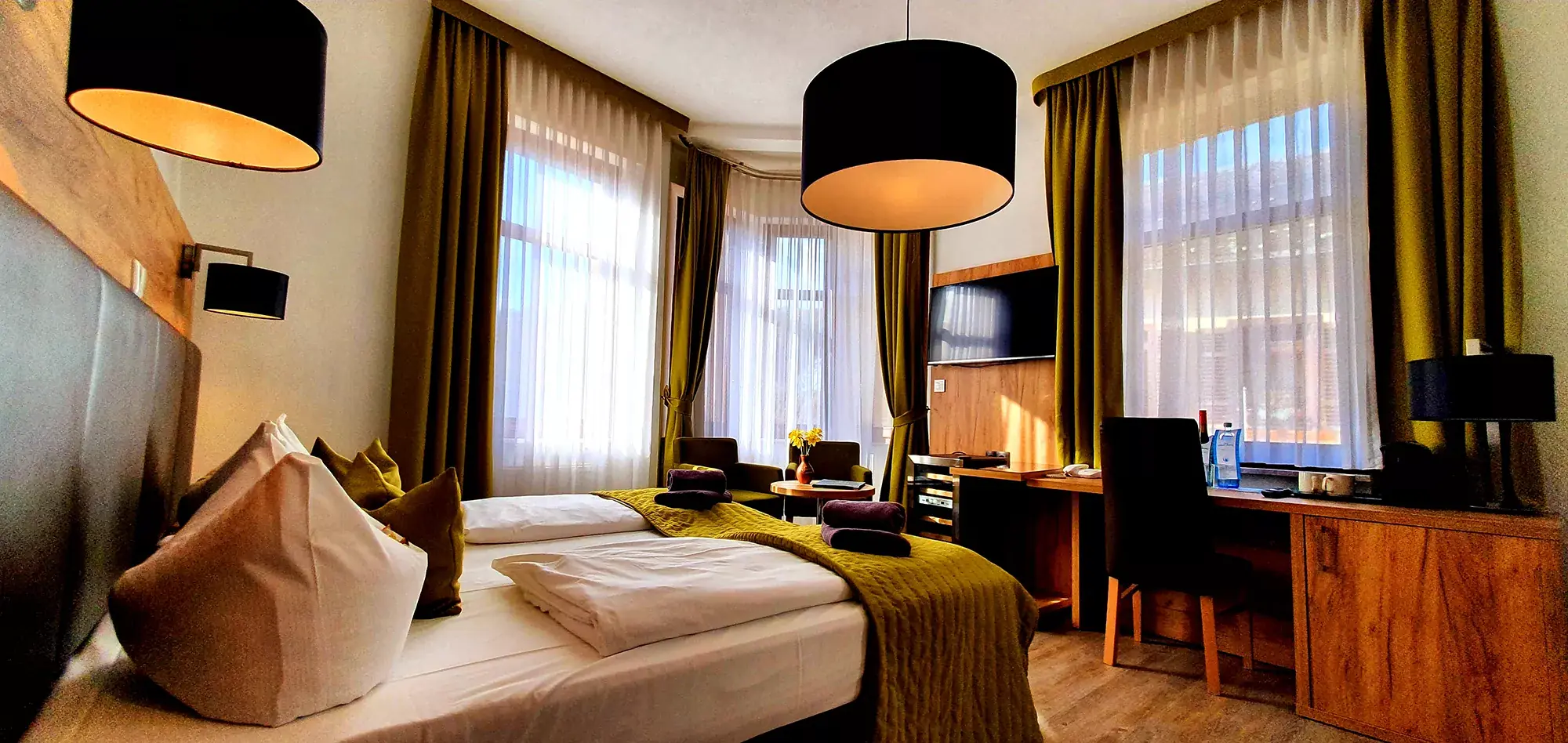 Zimmer im Hotel Zum grünen Kranz