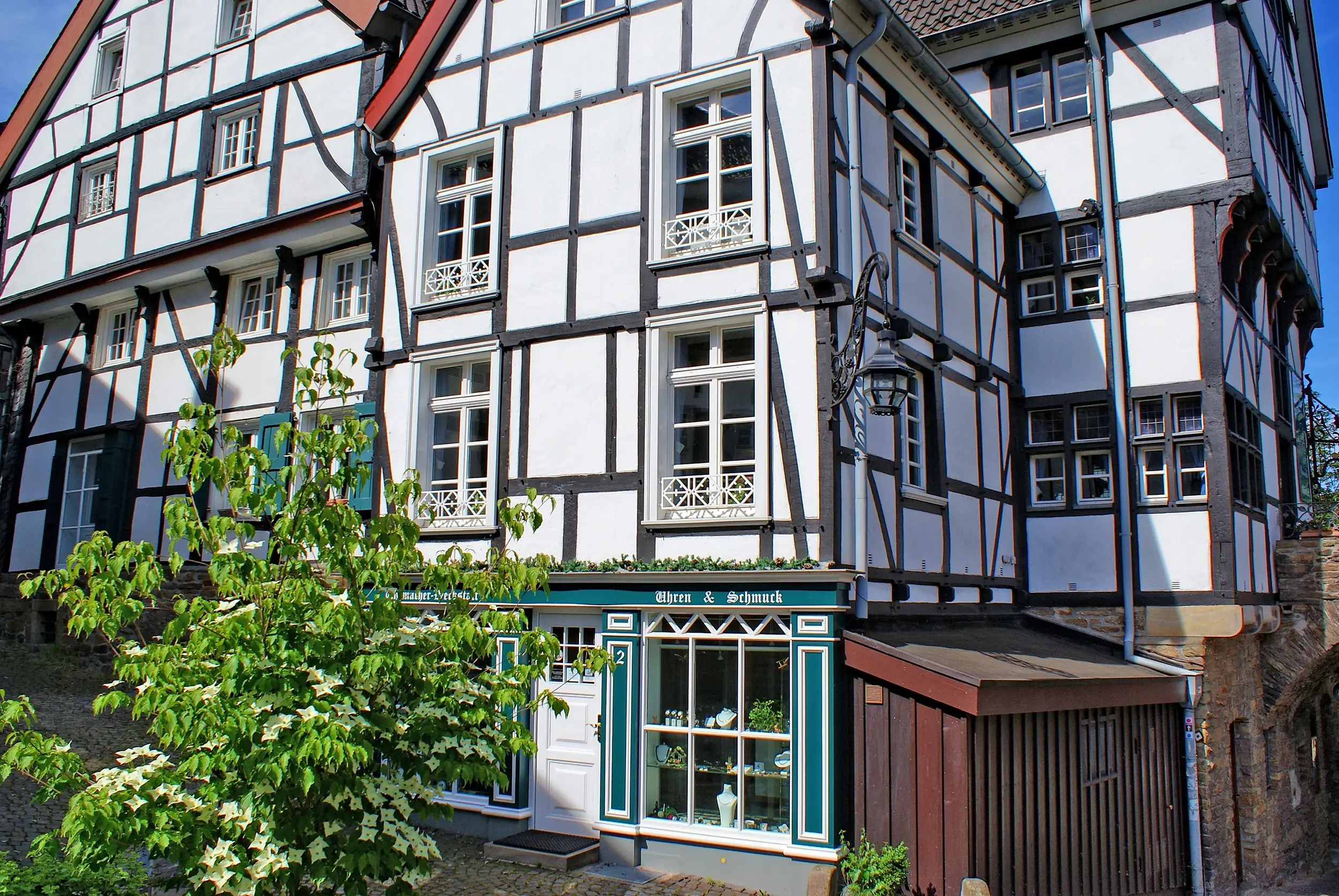 Mülheim an der Ruhr Fachwerkhäuser in der Altstadt