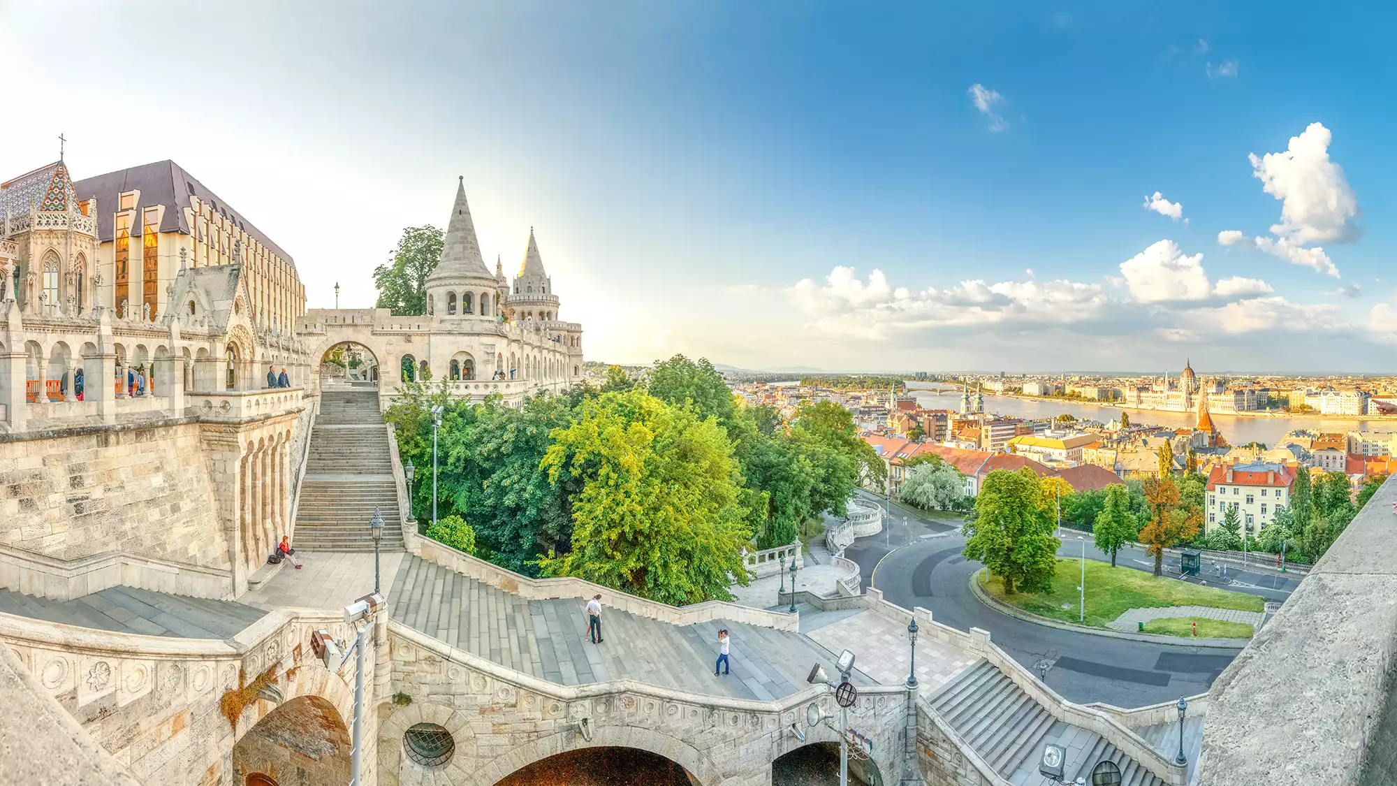 Blick auf die Fischerbastei bei Budapest Wochenendtrip