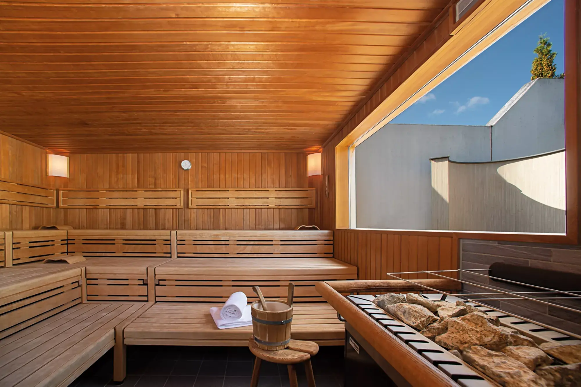 Sauna, Victor´s Residenz-Hotel Teistungenburg