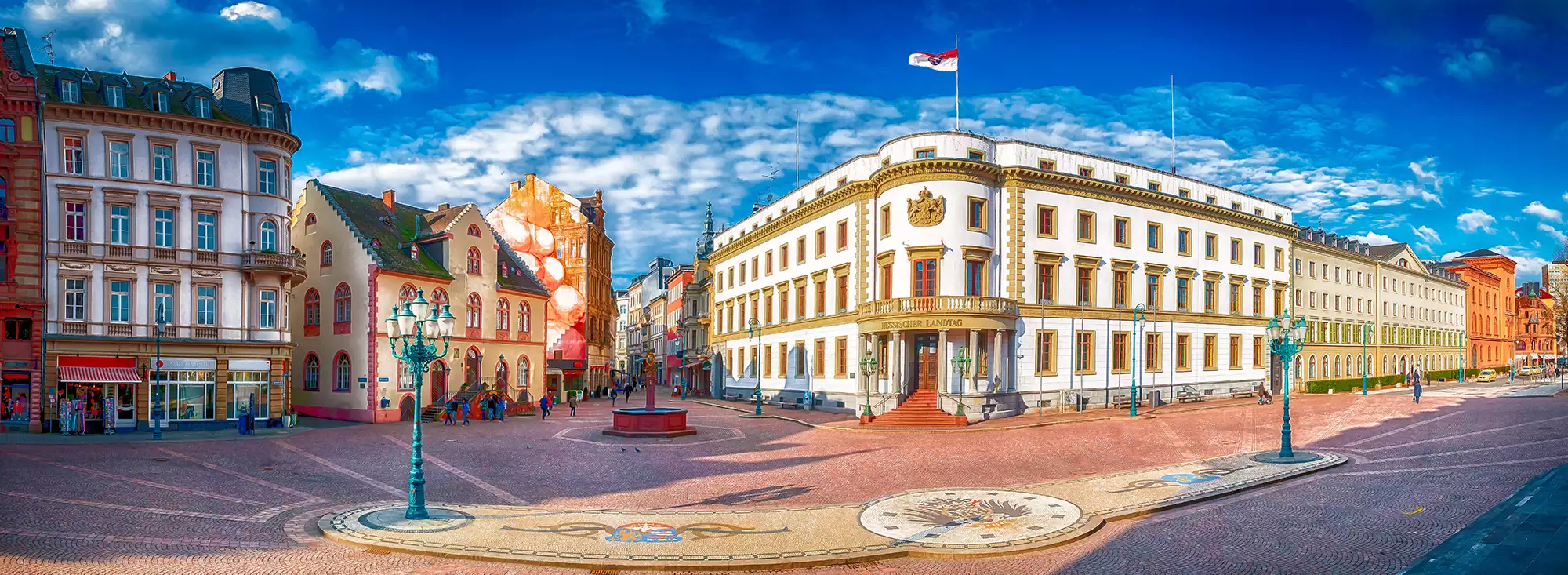 Hessischer Landtag in Wiesbaden