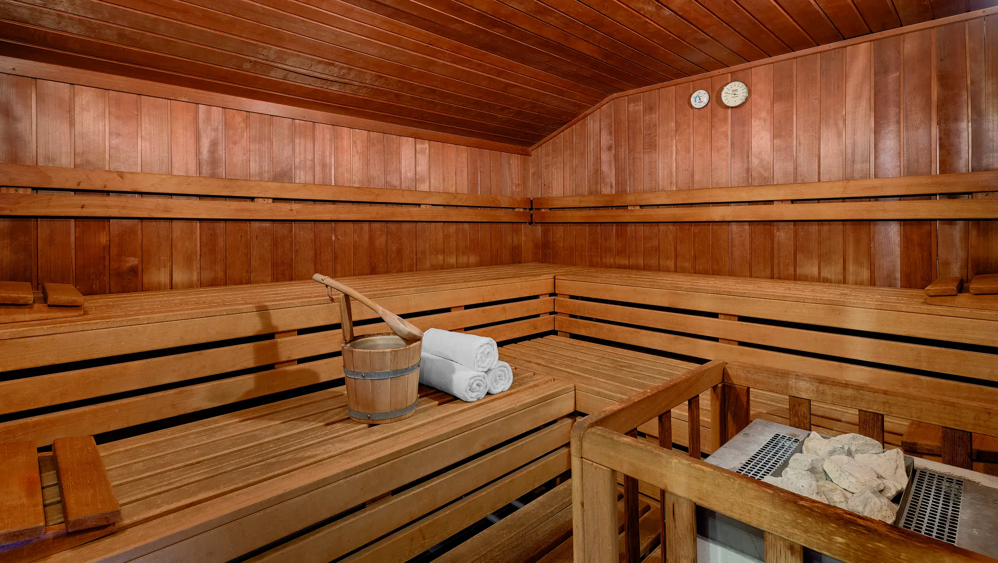 Finnische Sauna im Best Western Aparthotel Birnbachhöhe