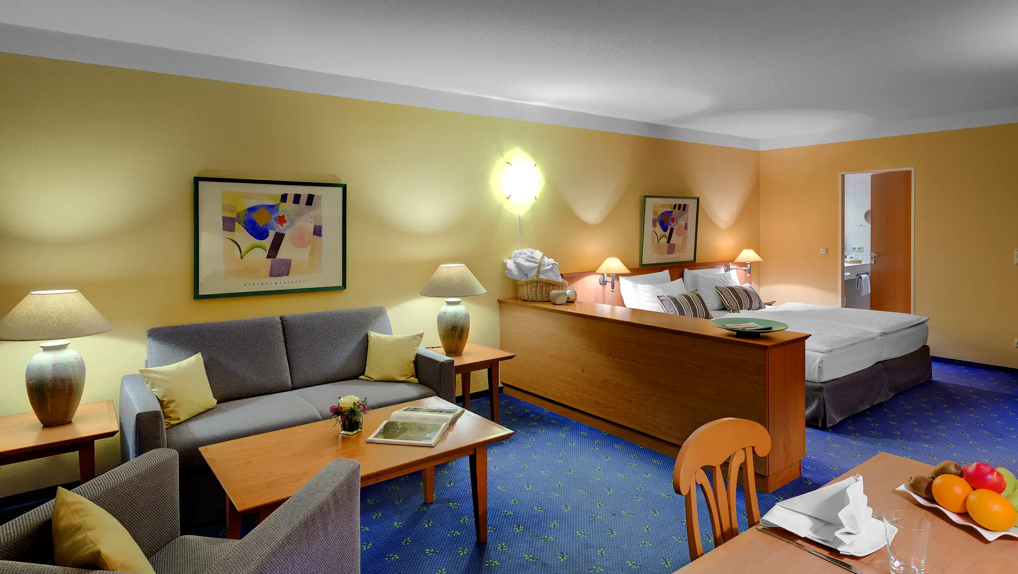 Zimmerbeispiel im Best Western Aparthotel Birnbachhöhe