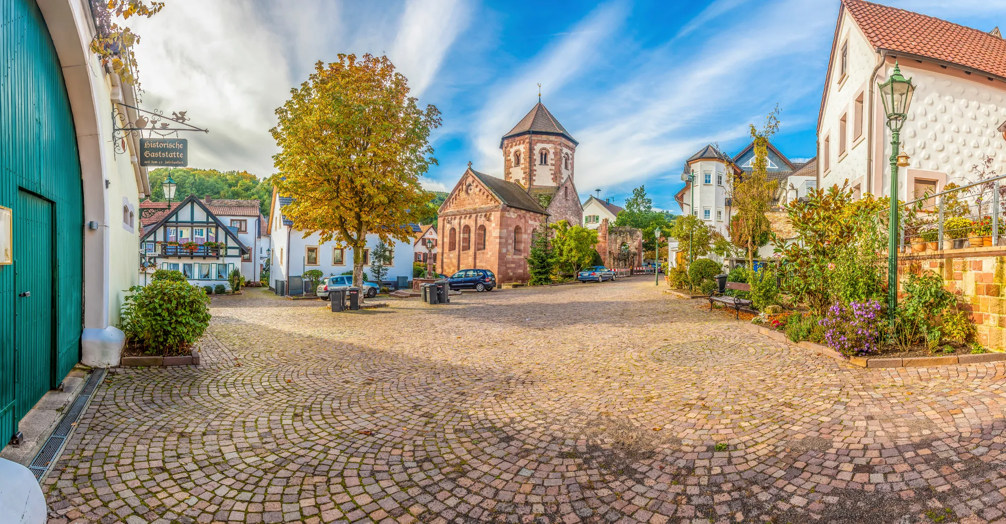 Das idyllische Zentrum von Bad Dürkheim