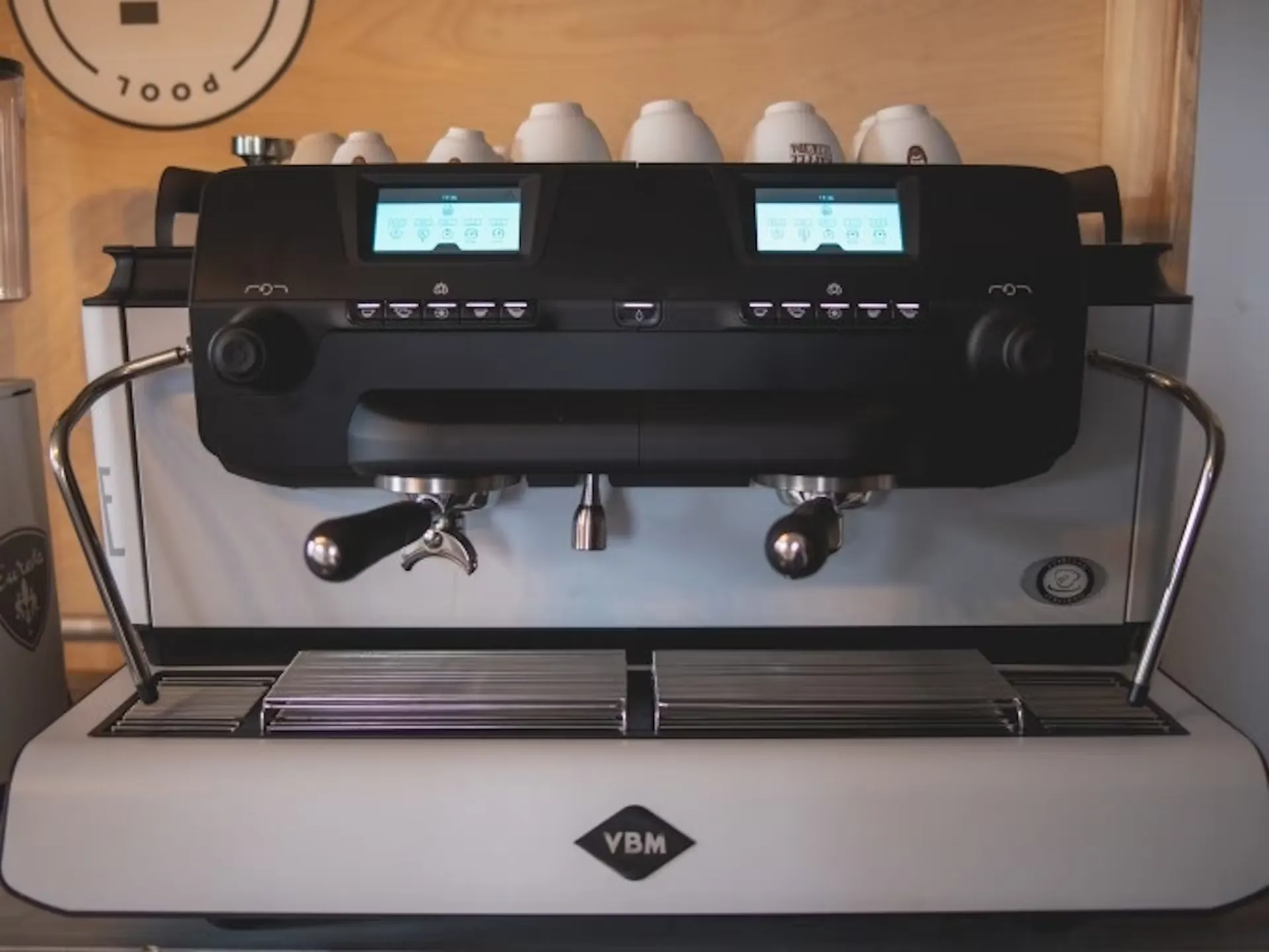 Siebträgermaschine die beim Barista Kurs genutzt wird