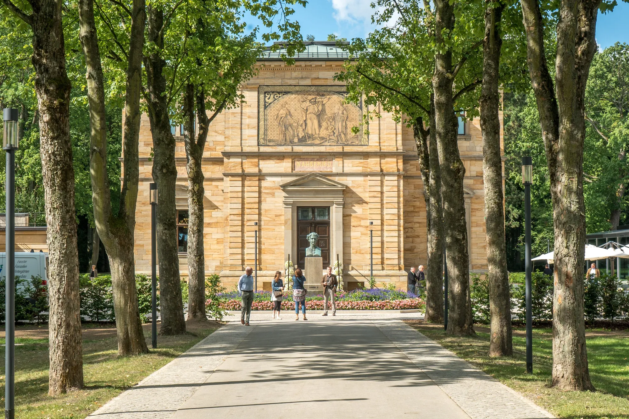 Richard Wagner Museum Frontansicht in Bayreuth