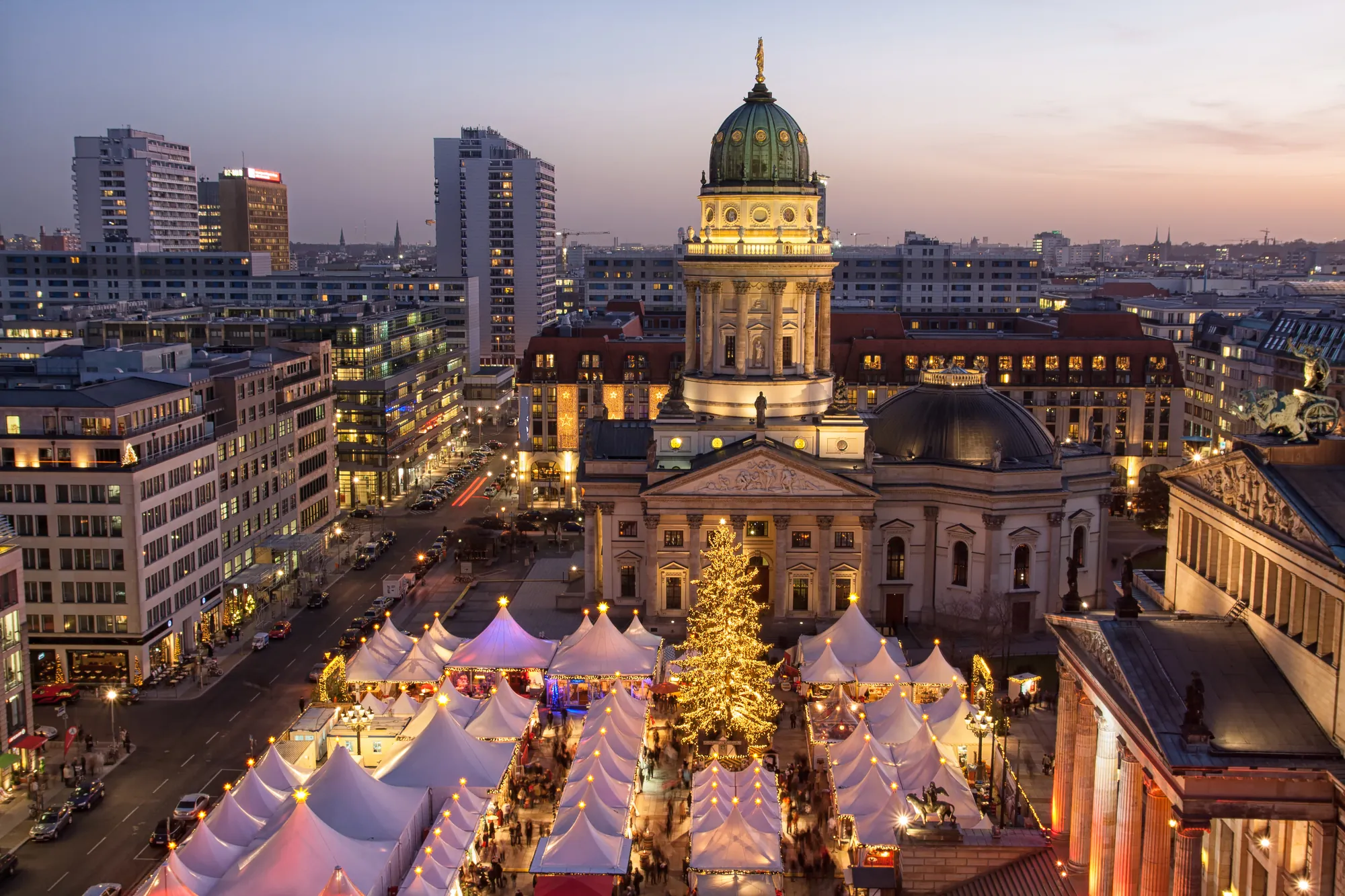 Berliner Weihnachtsmarkt am Gendarmenmarkt