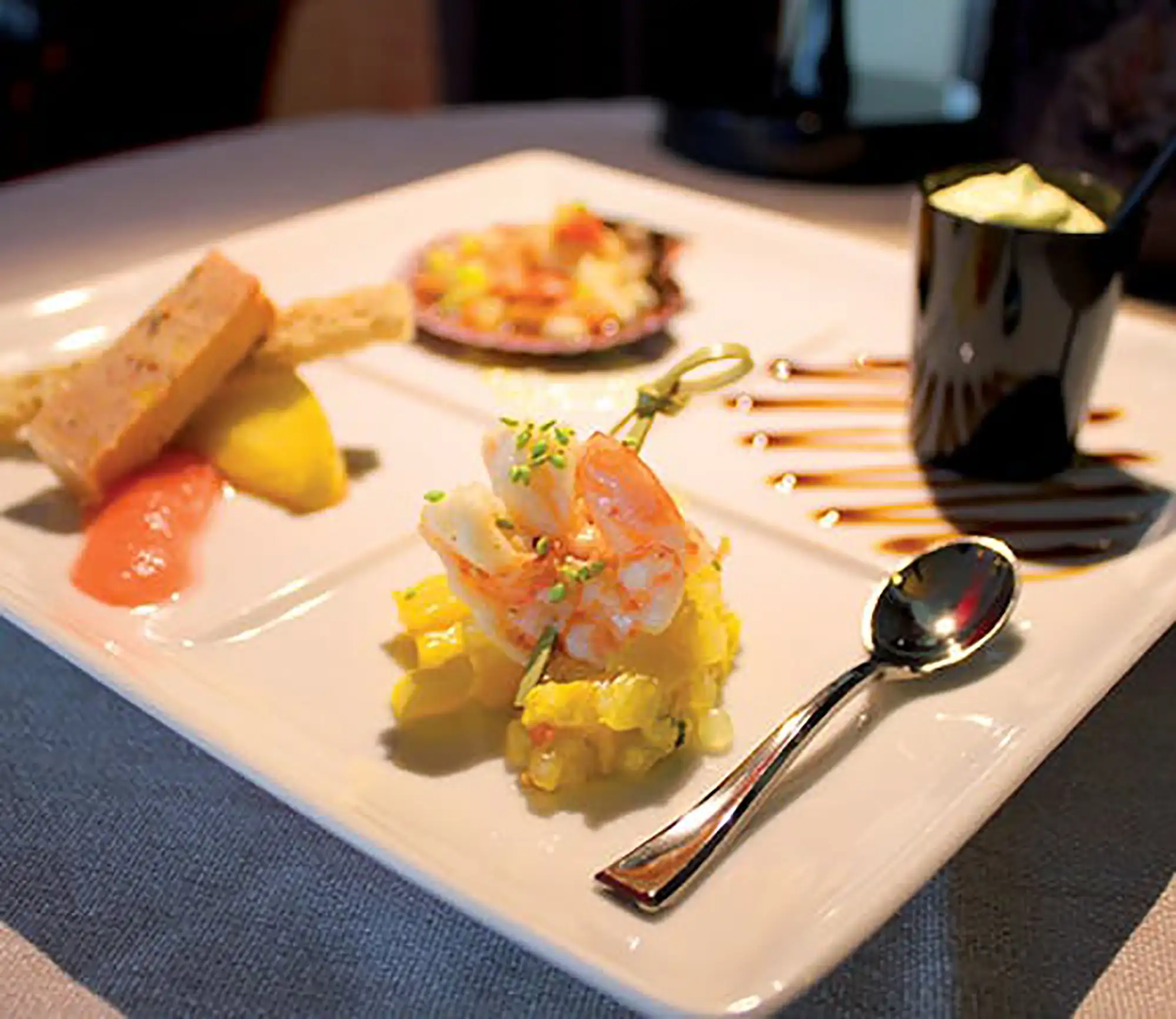 Bootstour Paris - Beispieldinner