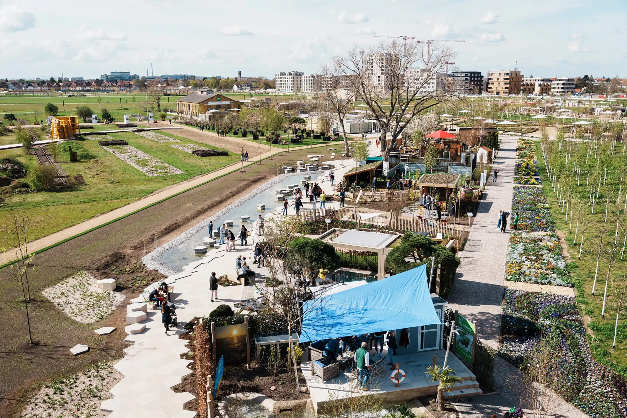 Bundesgartenschau Mannheim 2023 Experimentierfeld