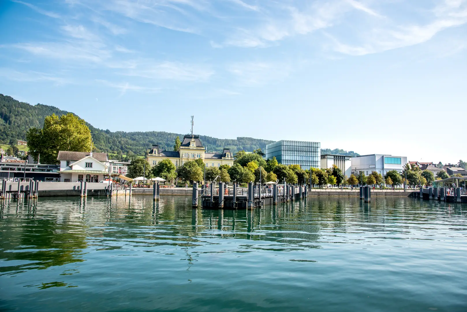 Bregenz Übernachtung mit Besuch der Hafenfront am Bodensee