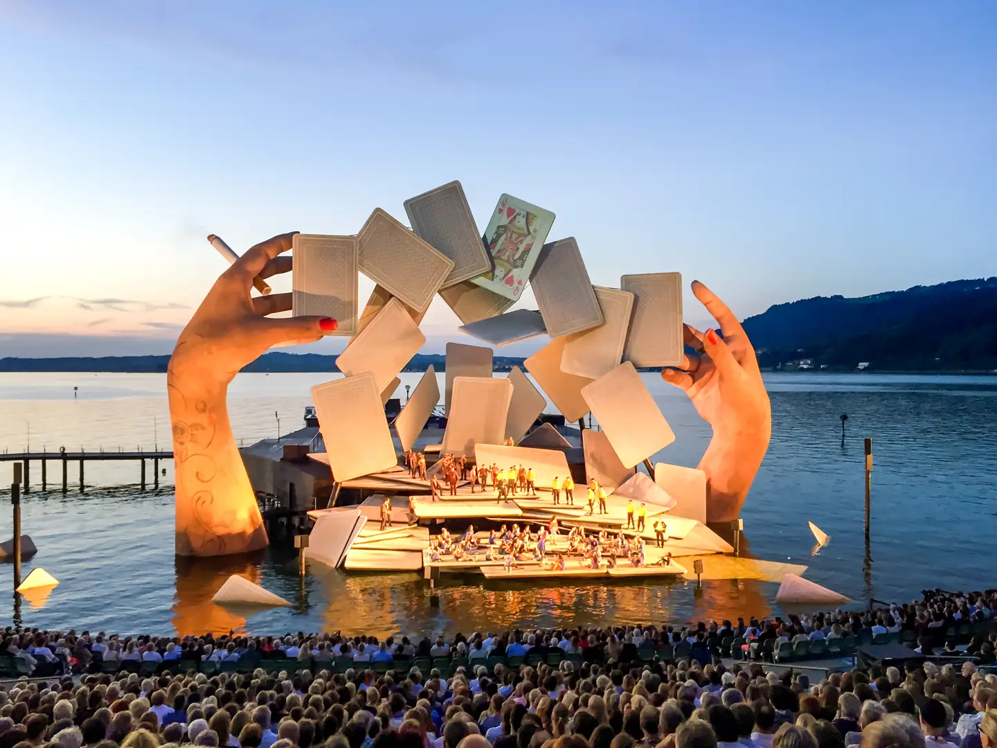Bregenz Übernachtung mit Besuch einer Abendvorstellung auf der Seebühne