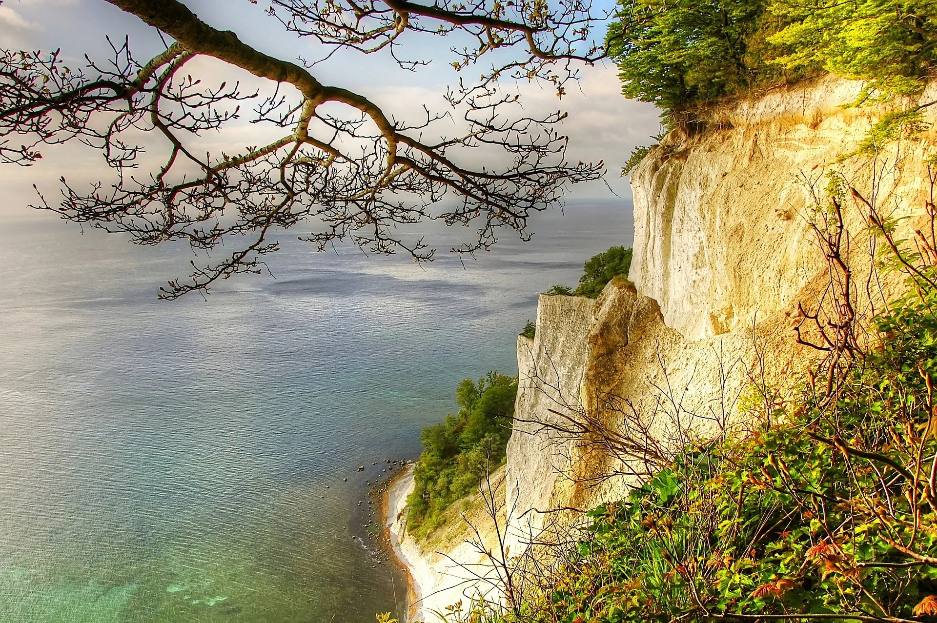 Kreidefelsen auf Mön, dänische Ostseeinsel