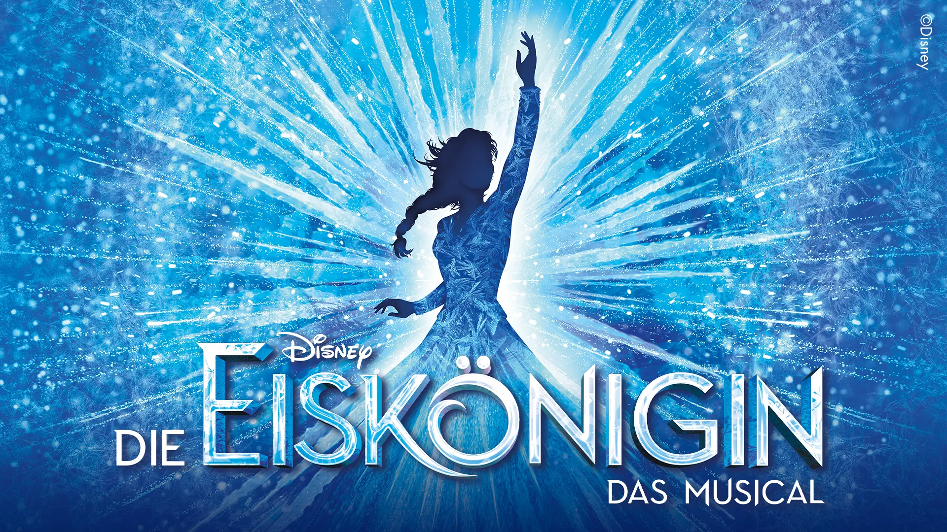Musical Disneys Die Eiskönigin in Hamburg - Logo im 16zu9 Format