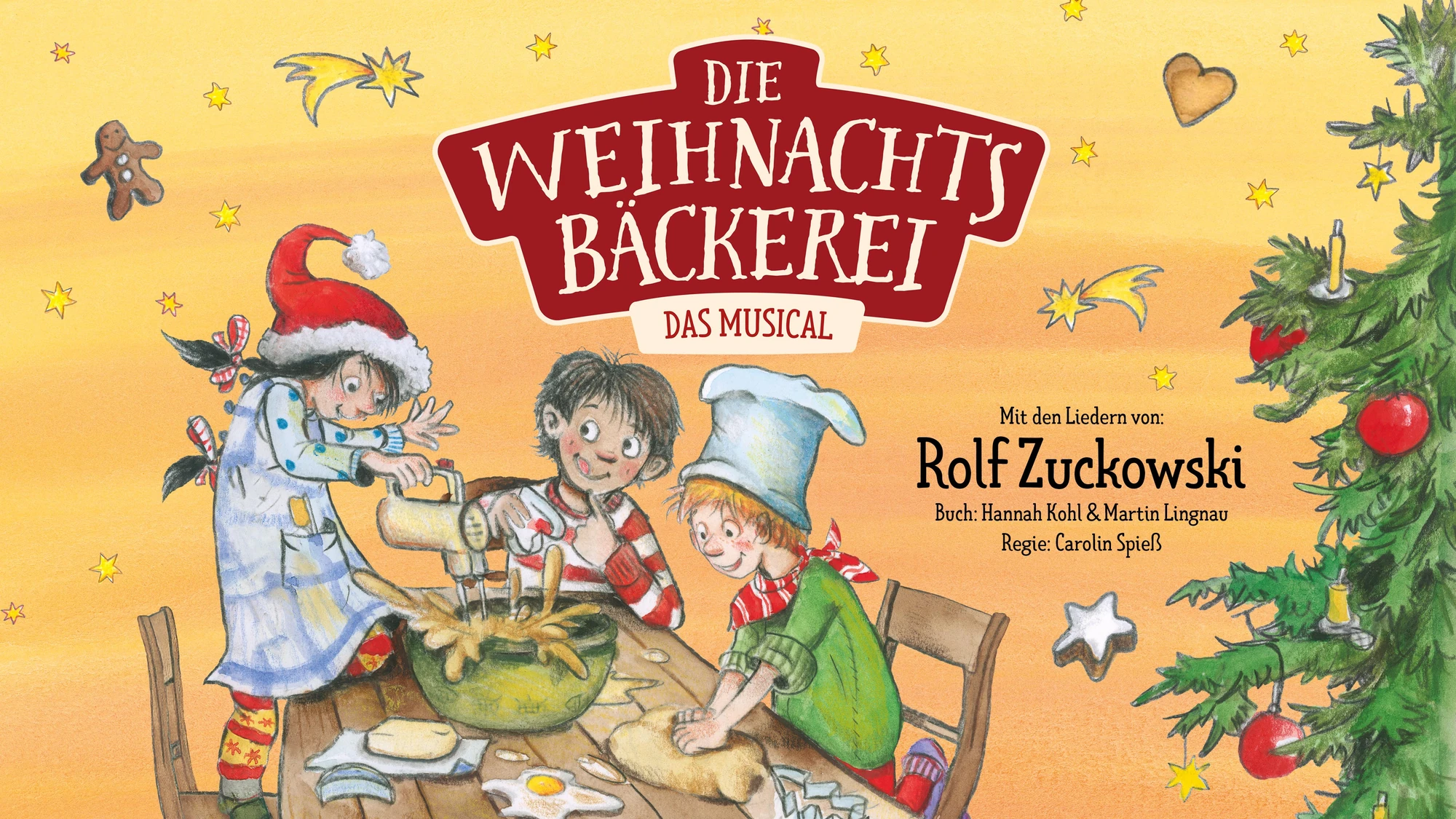 Die Weihnachtsbäckerei – Das Musical mit den Liedern von Rolf Zuckowski, Key Visual (rechteckig)