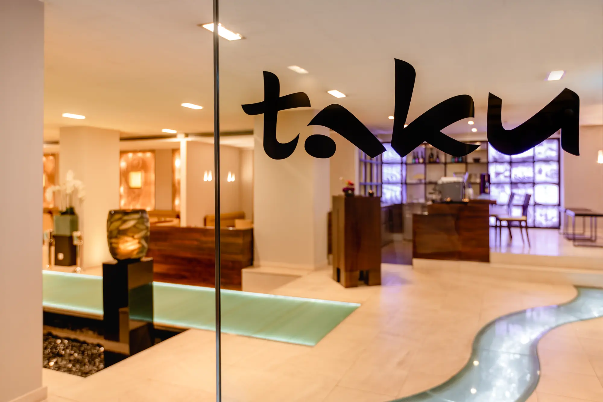 Das ostasiatische taku Restaurant im Excelsior Hotel Ernst Köln