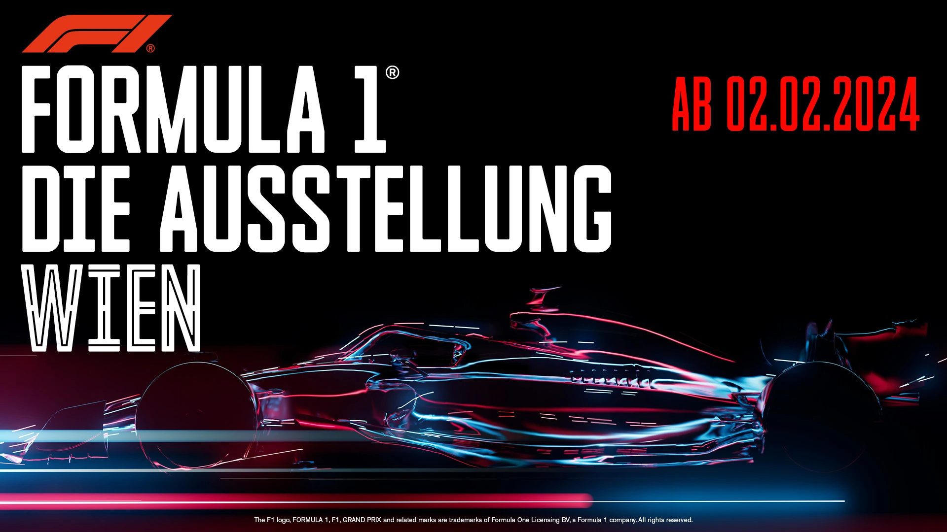 Formula1® Die Ausstellung Wien (quer)