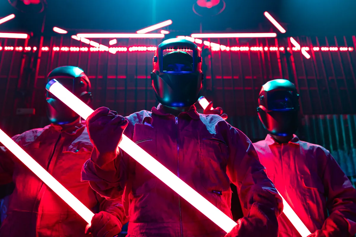 Flashdance Musical, Szenenmotiv 9 (Schweißer)