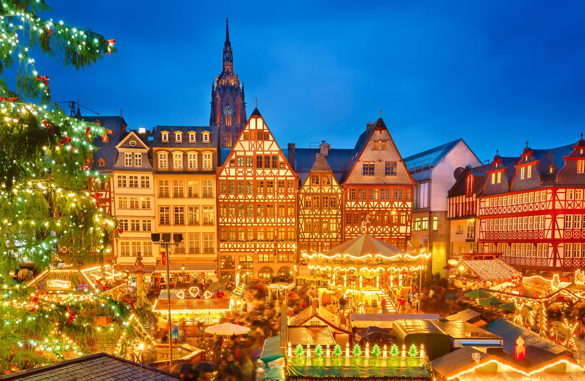 Frankfurter Weihnachtsmarkt in der Altstadt