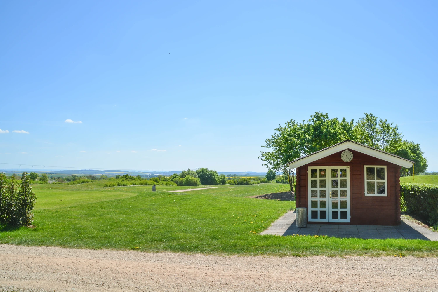 Golfarrangements mit dem Dolce Hotel Bad Nauheim - Blick auf den Golfpark Löwenhof - Panoramablick