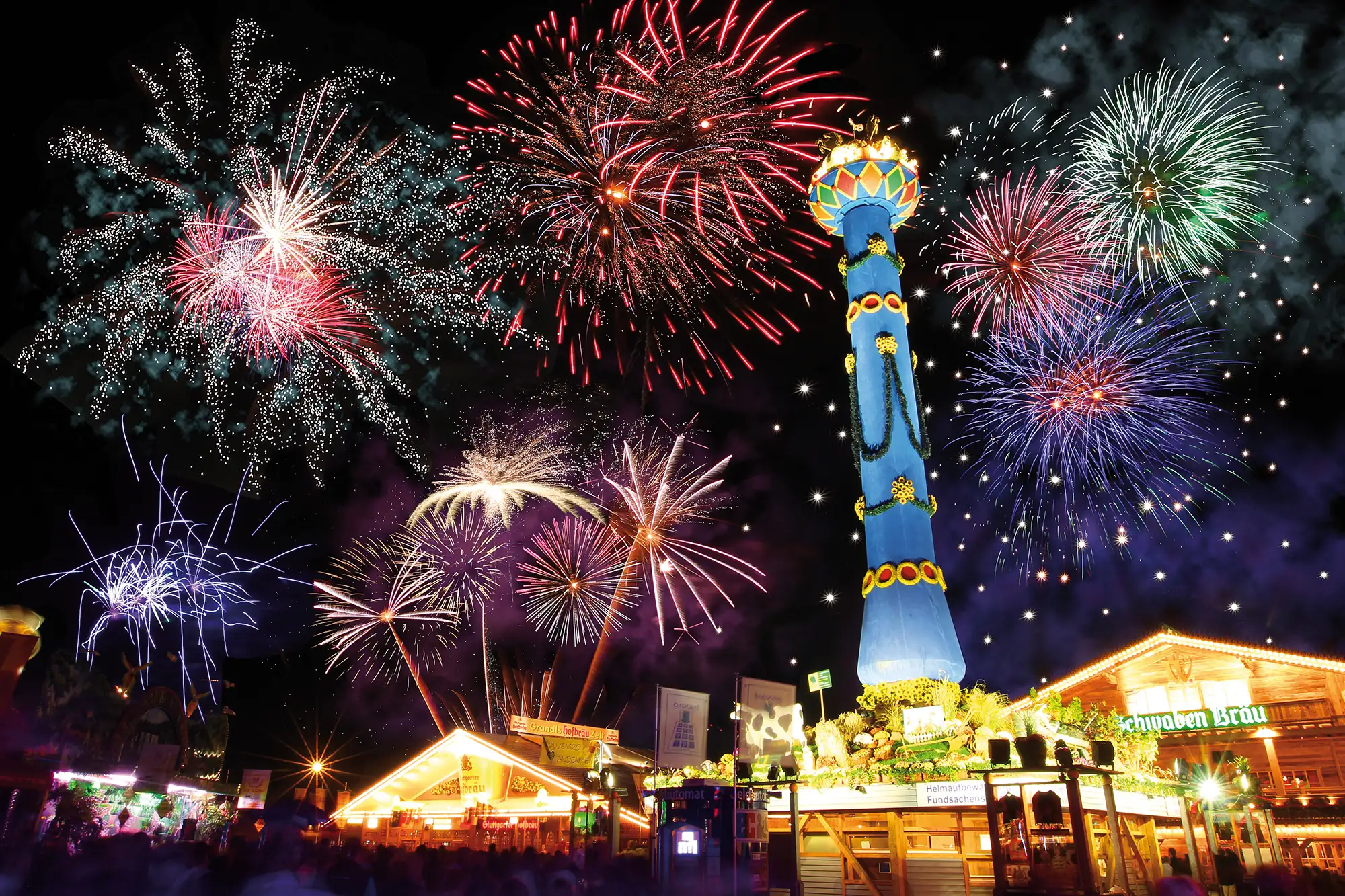 Größten Volksfeste Deutschland - Cannstatter Wasen