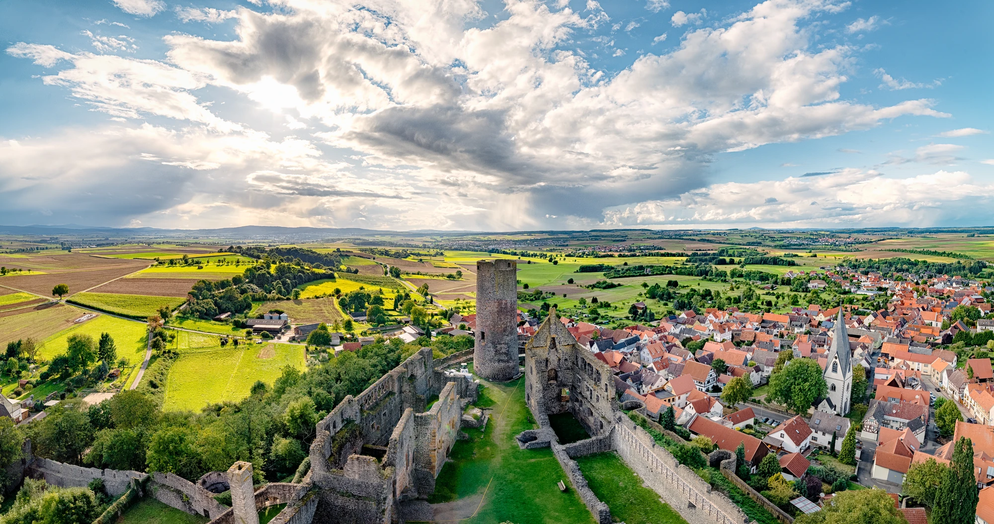 Burg Gleiberg bei Gießen, Hessen