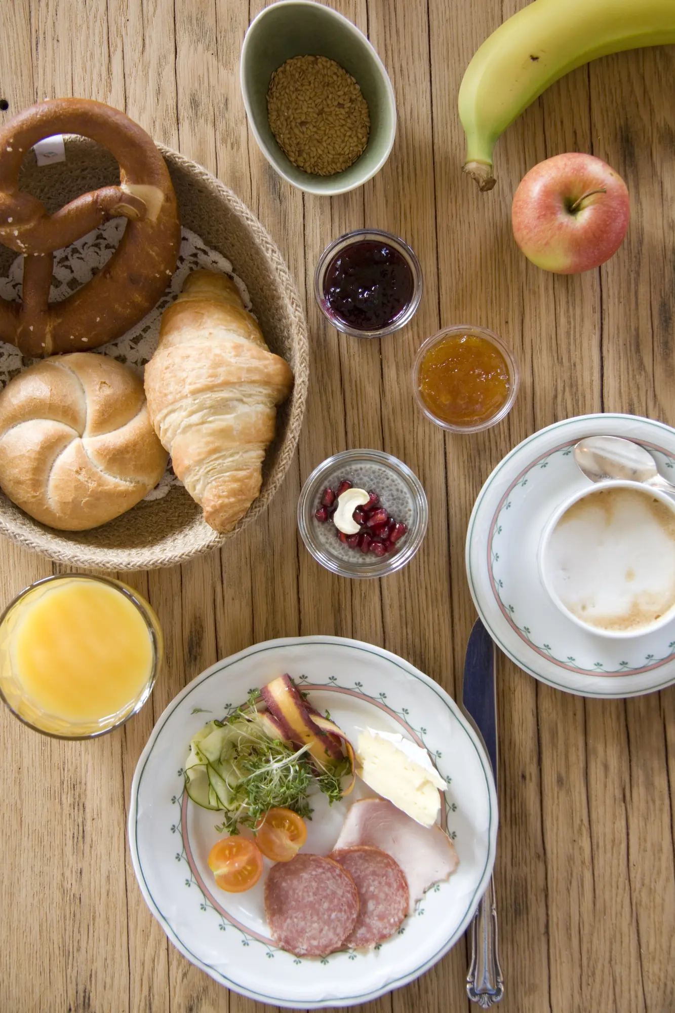 Frühstück im Hotel Bavaria