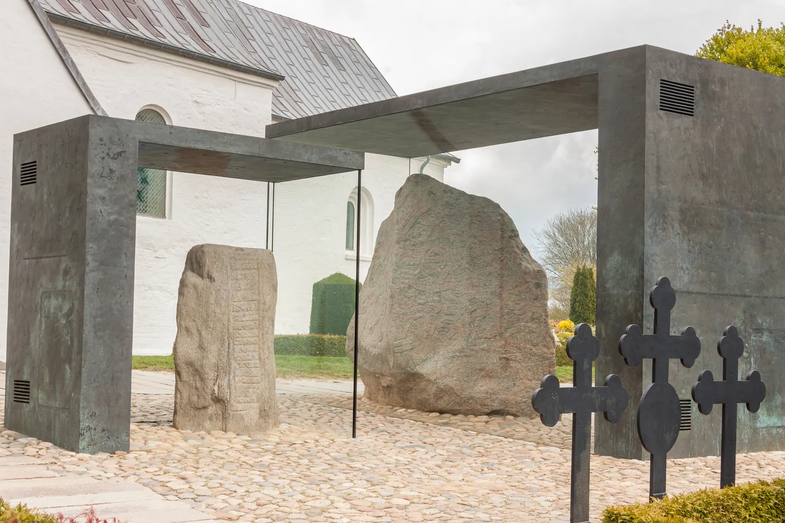 Jelling-Steine, dänische Runensteine