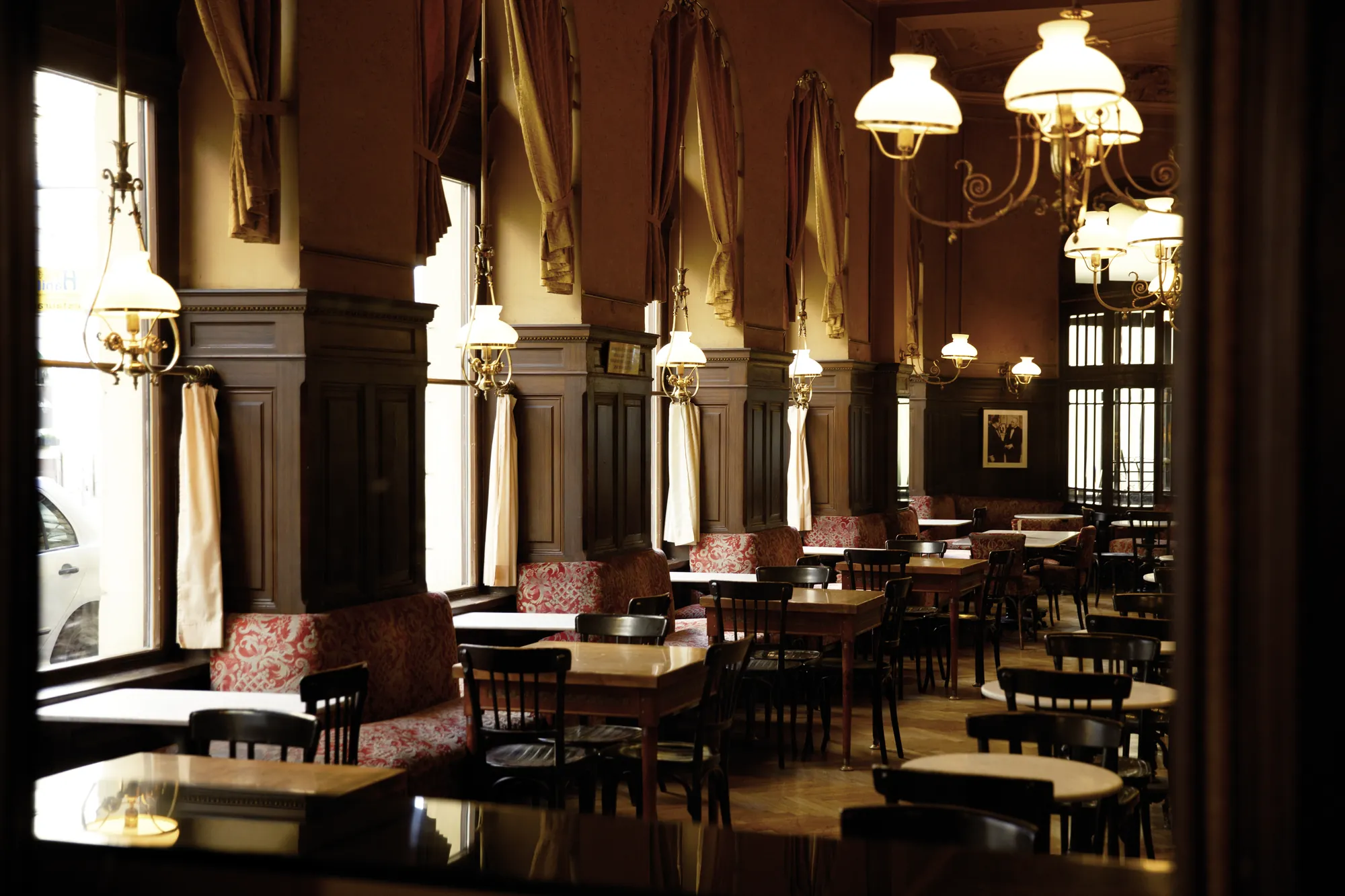 Kaffeehäuser Wien: Café Sperl Interieur