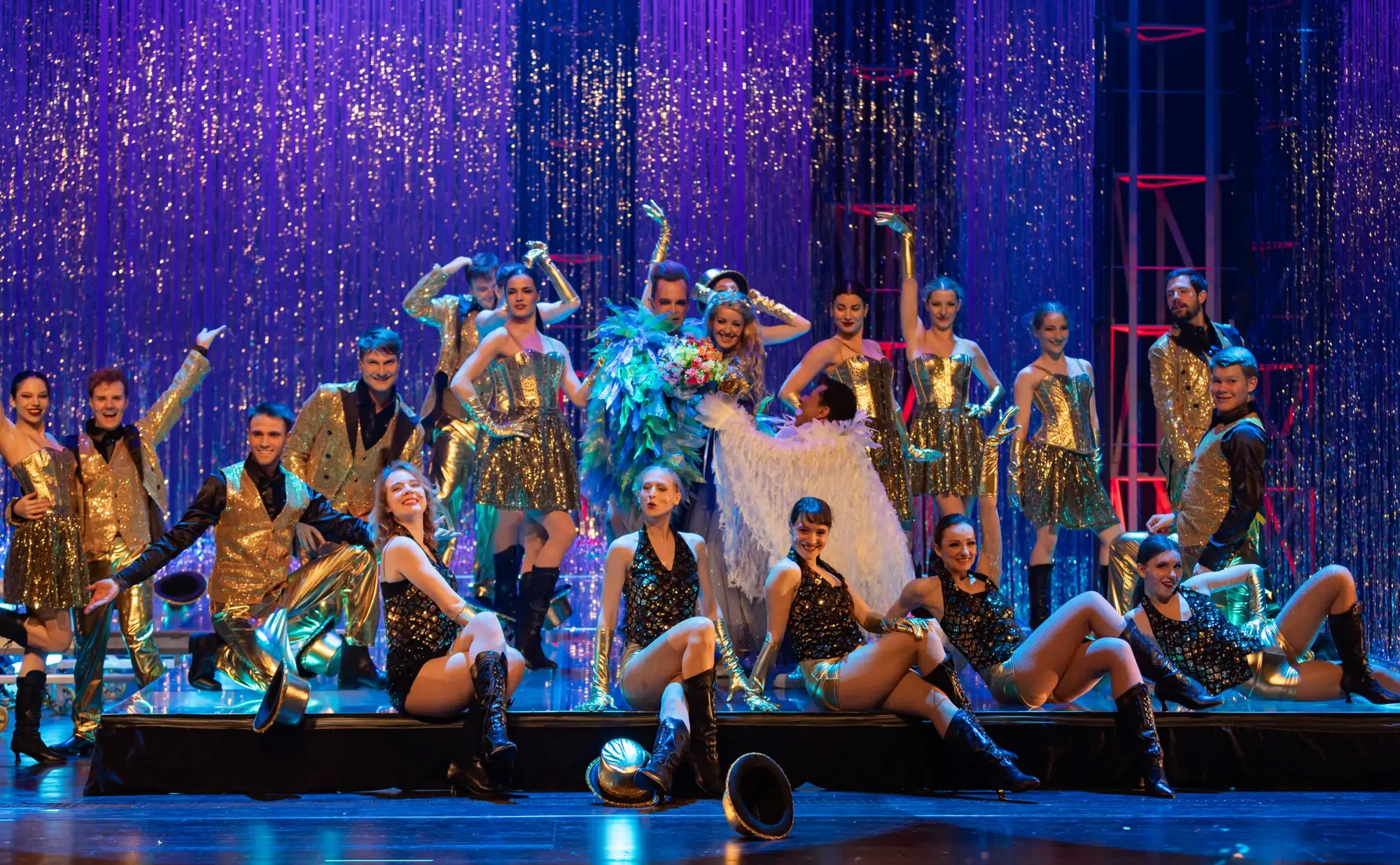 Tanzchoreographie mit Papageno vereint mit seiner Papagena