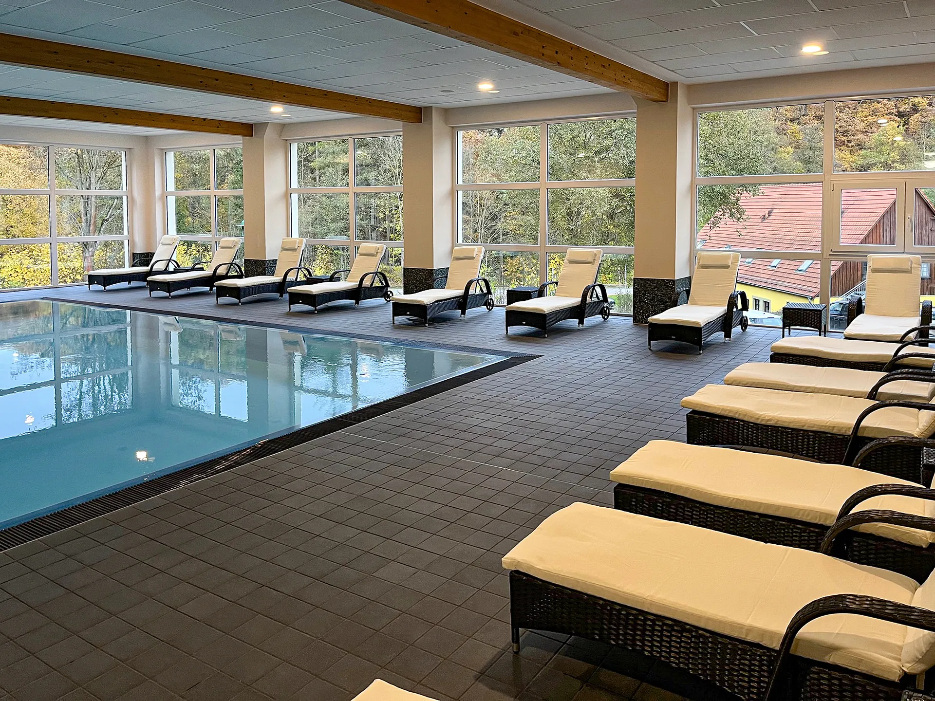 Schwimmbad im Morada Hotel Alexisbad Harz