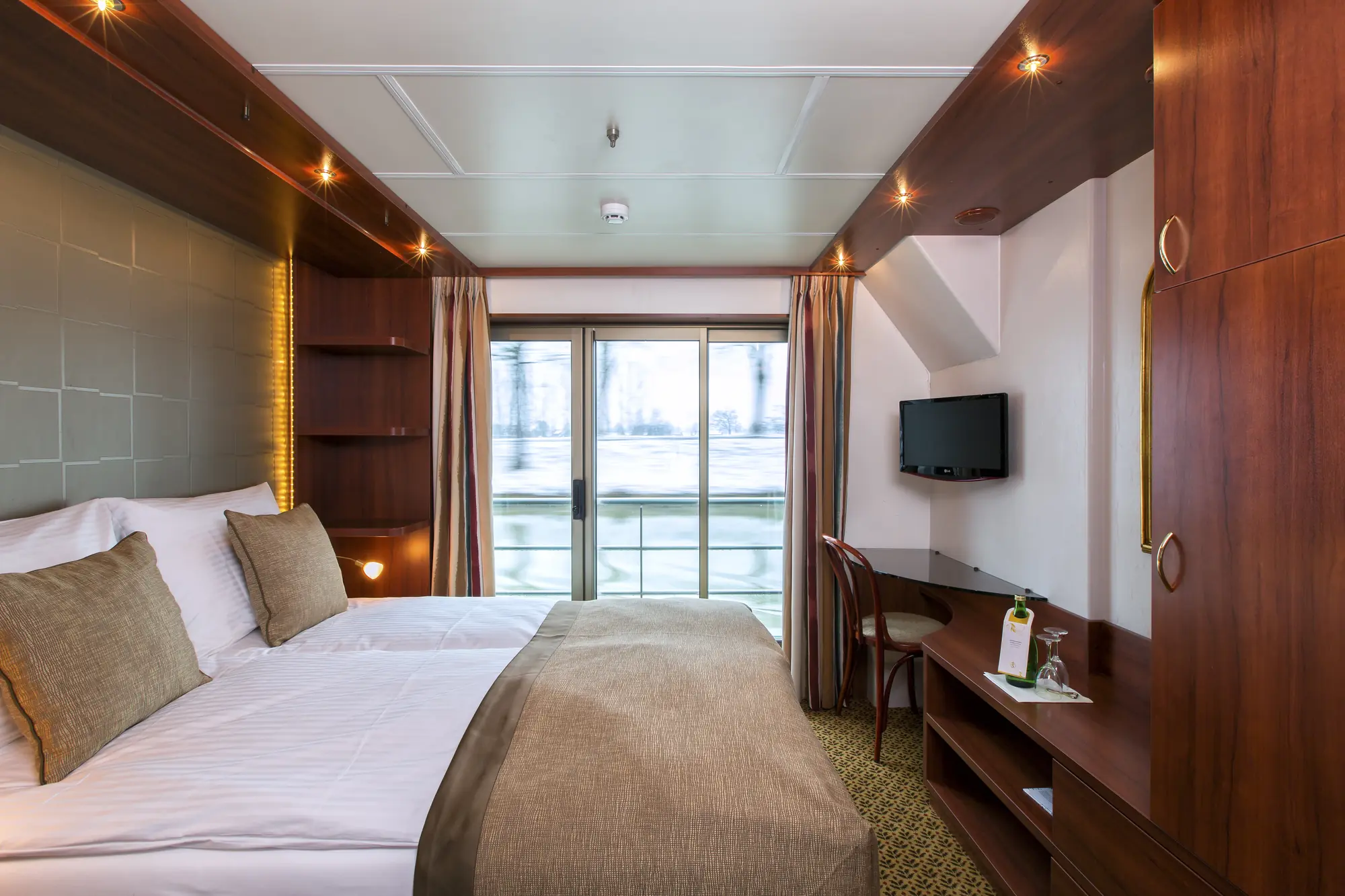 MS Swiss Ruby - Kabine auf dem Diamant Deck